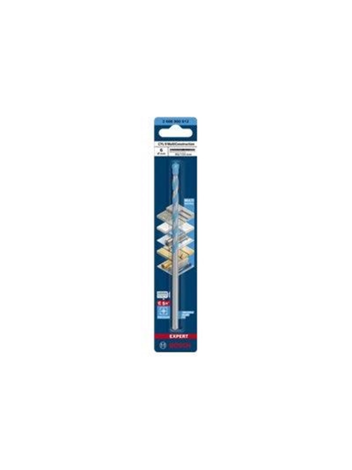Bosch Bor Cyl Multiconstruction 6x150mm - Bohrer Bits - 2608900612