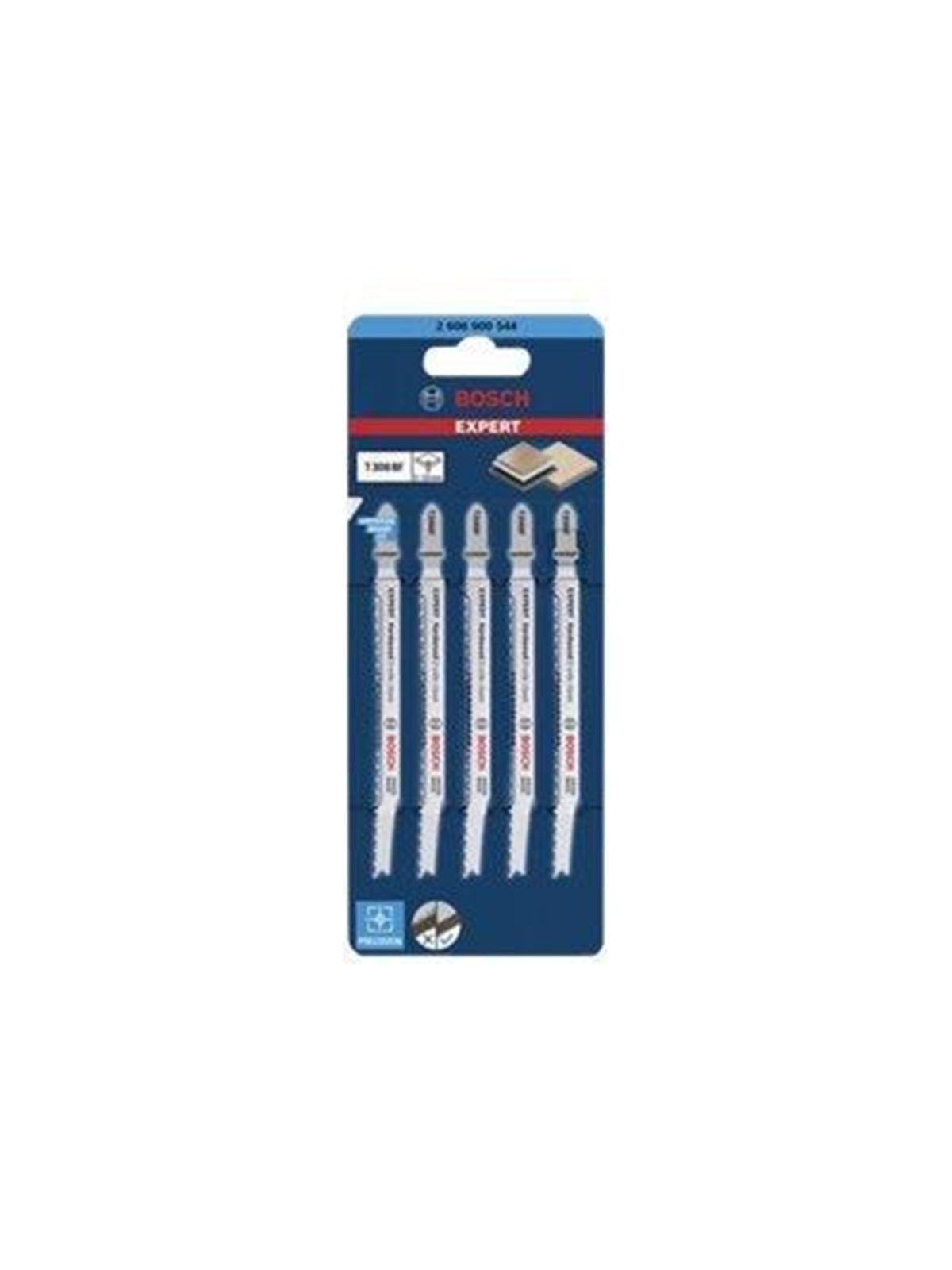 Bosch Stiksavklinge T308bf Hardwood 5 Stk - Stichsaegen - 2608900544