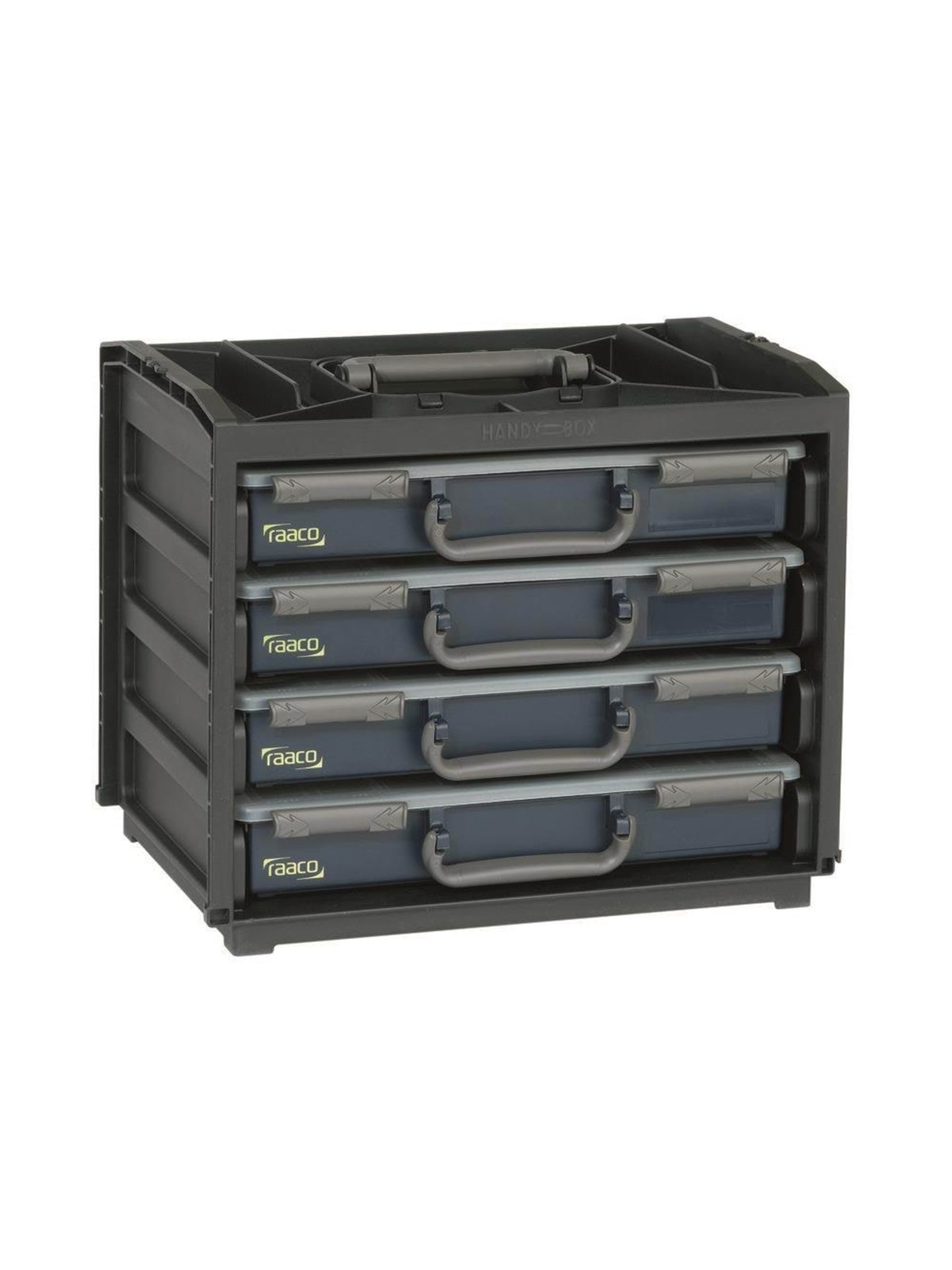 Raaco 136242 Handybox 55x4 - Haus Garten - 5733439136242