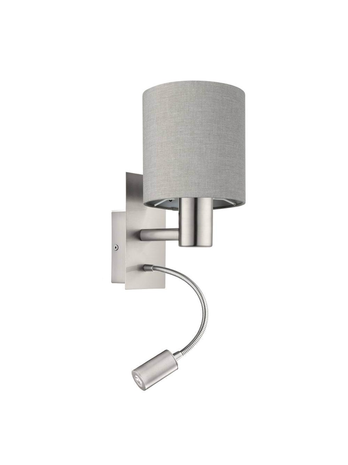 Eglo Pasteri Wandleuchte, Anthrazit-braun - Lampen - 96481