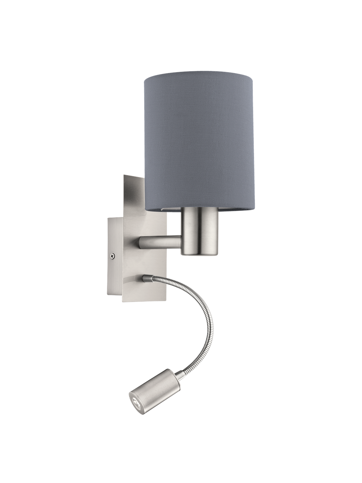 Eglo Pasteri Wandleuchte, Grau - Lampen - 96479
