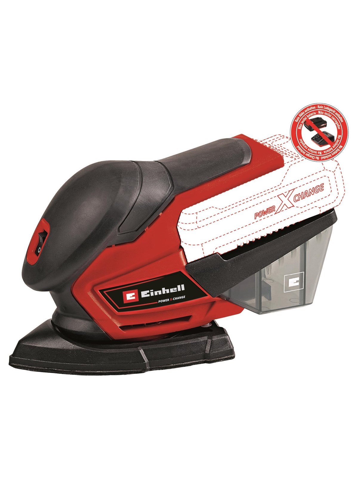 Einhell Cordless Multiple Sander Te-os 18/150 Li Solo - Schleifmaschine - 4460708
