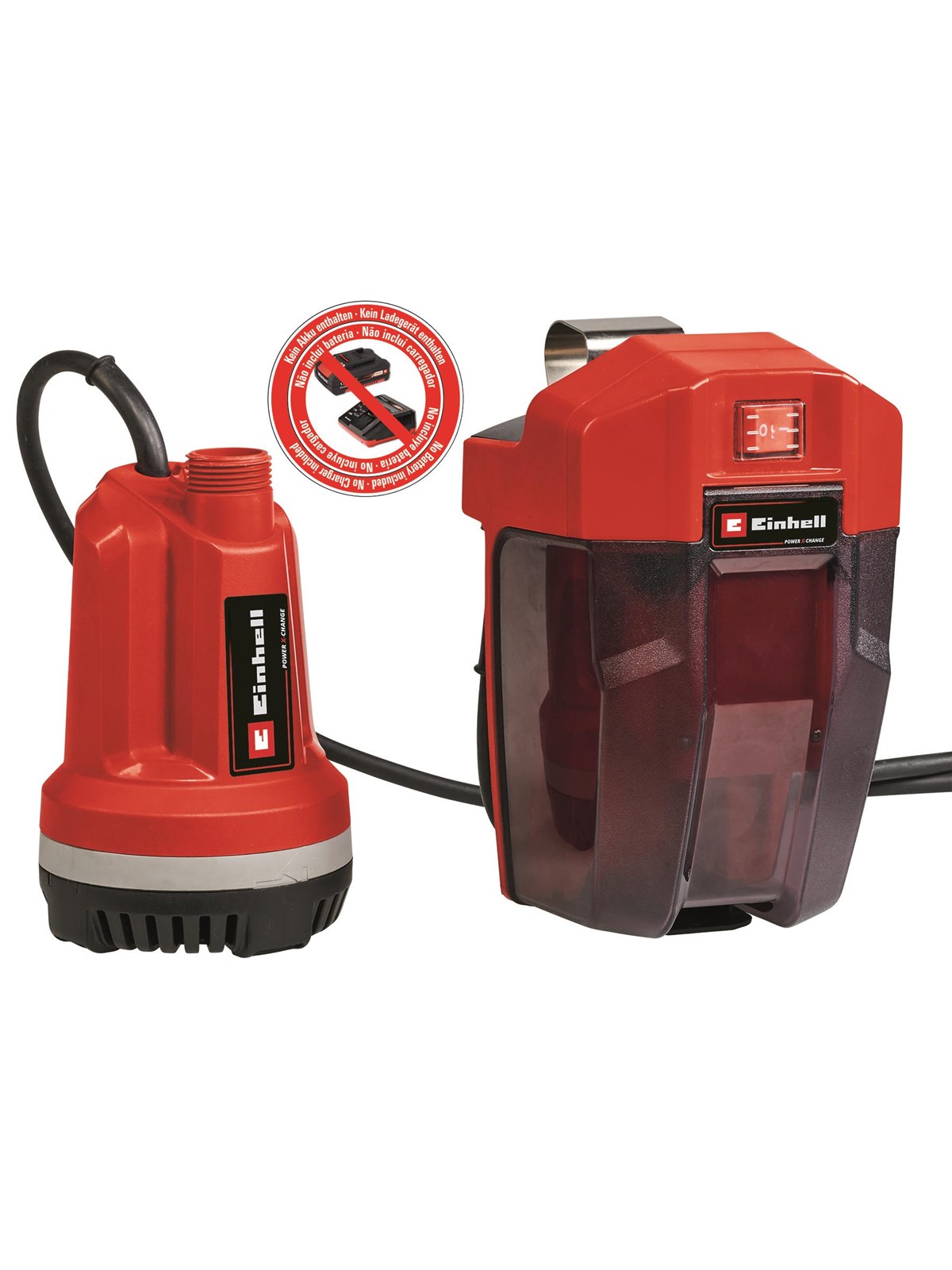 Einhell Cordless Clear Water Pump Ge-pp 18 RB Li - Solo - Tauchbewaesserungspumpen - 4170429