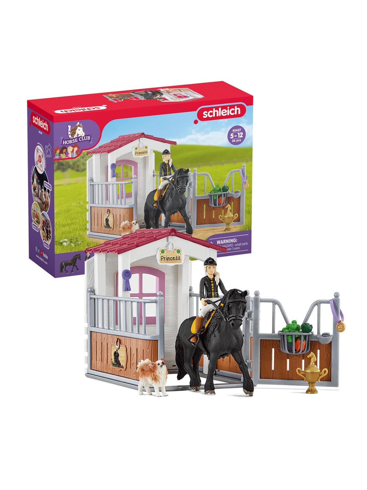 Schleich Horse Box With Horse Club Tori & Princess - 42437