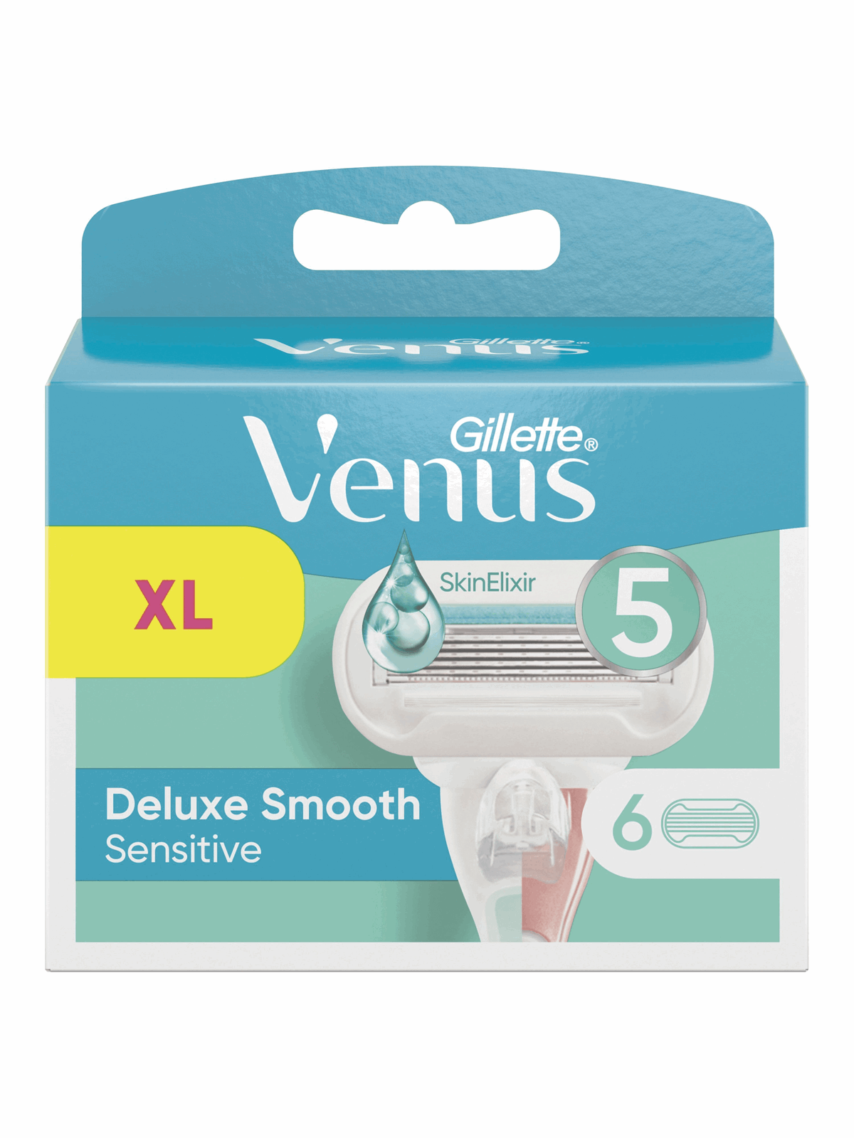 Gillette-venus Venus Deluxe Smooth Sensitive 6 Pcs - Rasierausstattung - 7702018497539