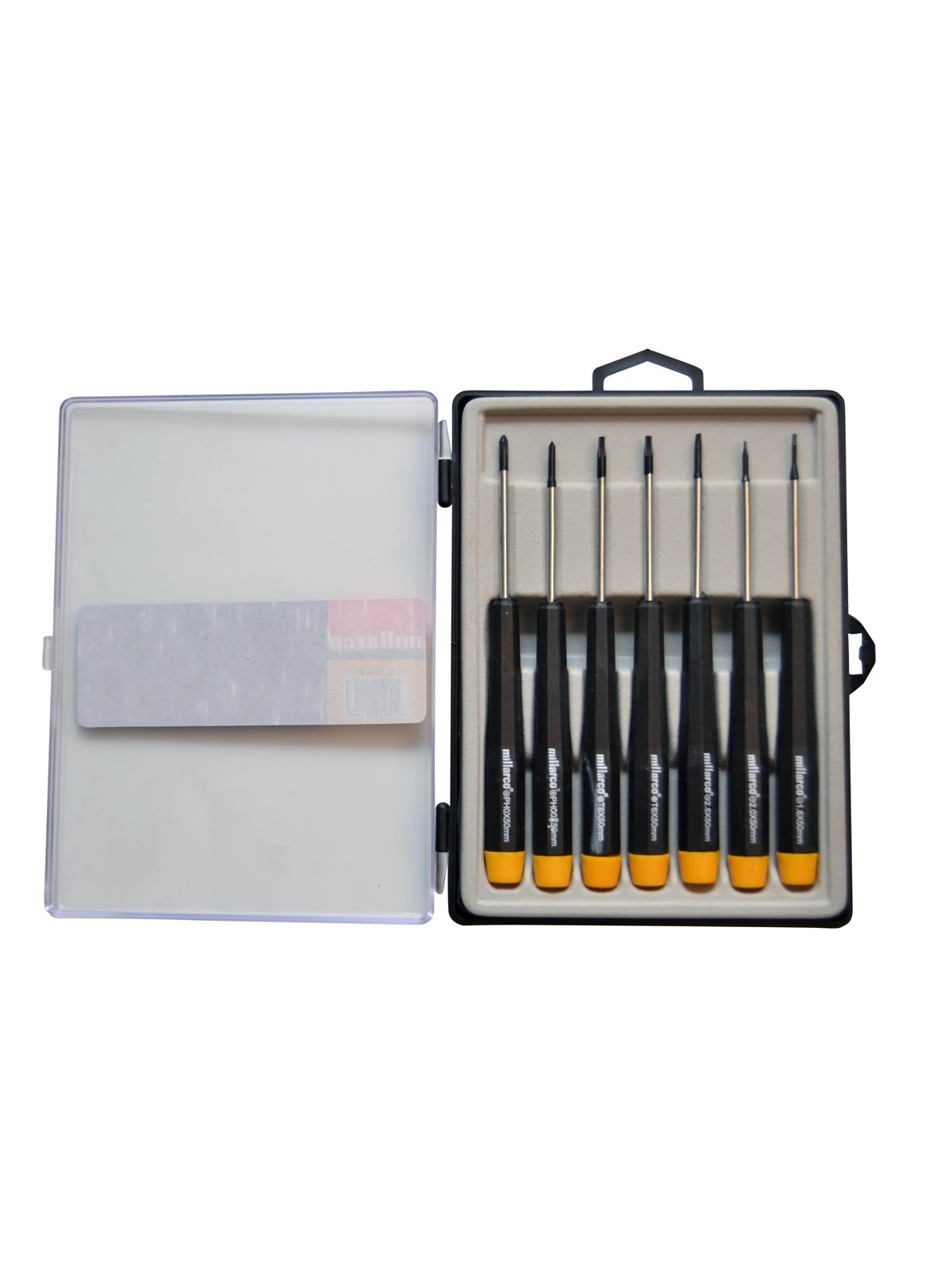 Millarco Mini Screwdriver Set - 7 Pcs. - Handwerkzeuge - 70056