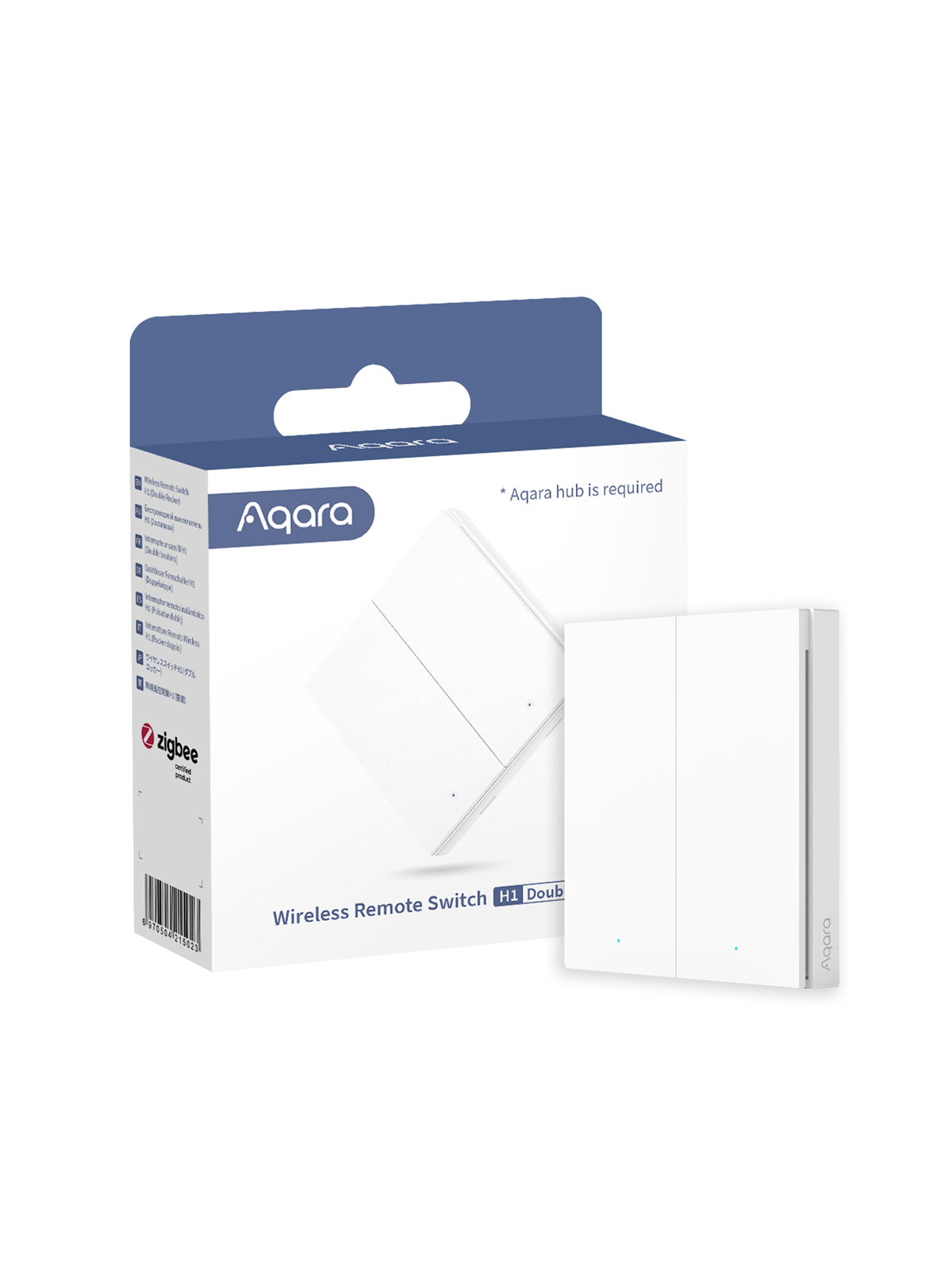 Aqara Wireless Remote Switch H1 Double Rocker - Smart Home - Wrs-r02