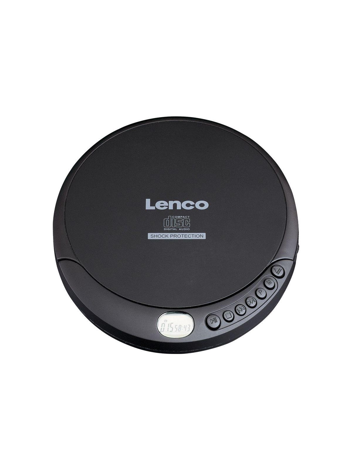 Lenco Cd-200 - Portable Cd-player With Anti-shock - Black - CD Player