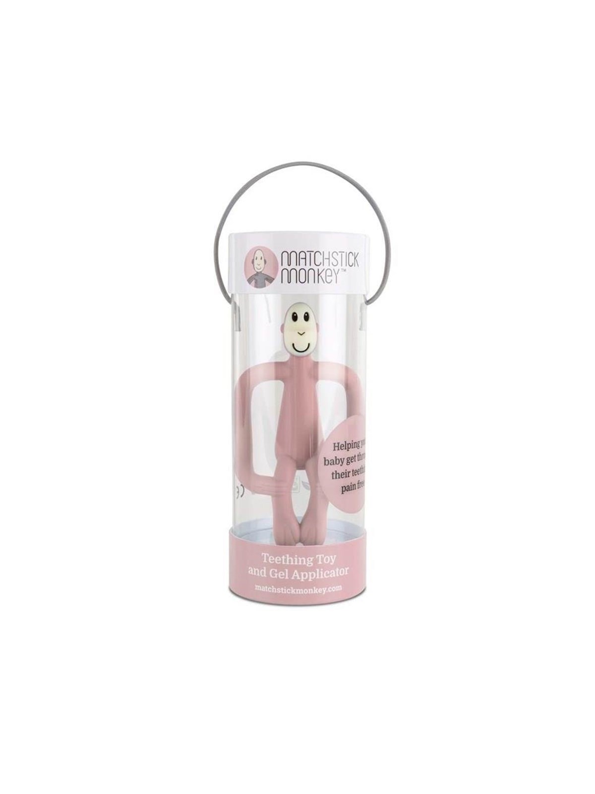 Matchstick Monkey Teething Dusty Pink - Babypflege - 910-010