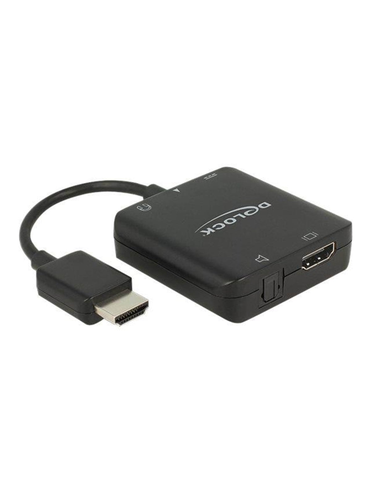 Delock 4K Compact - Hdmi Audio Signal Extractor - Kabel Und Draehte - 62784