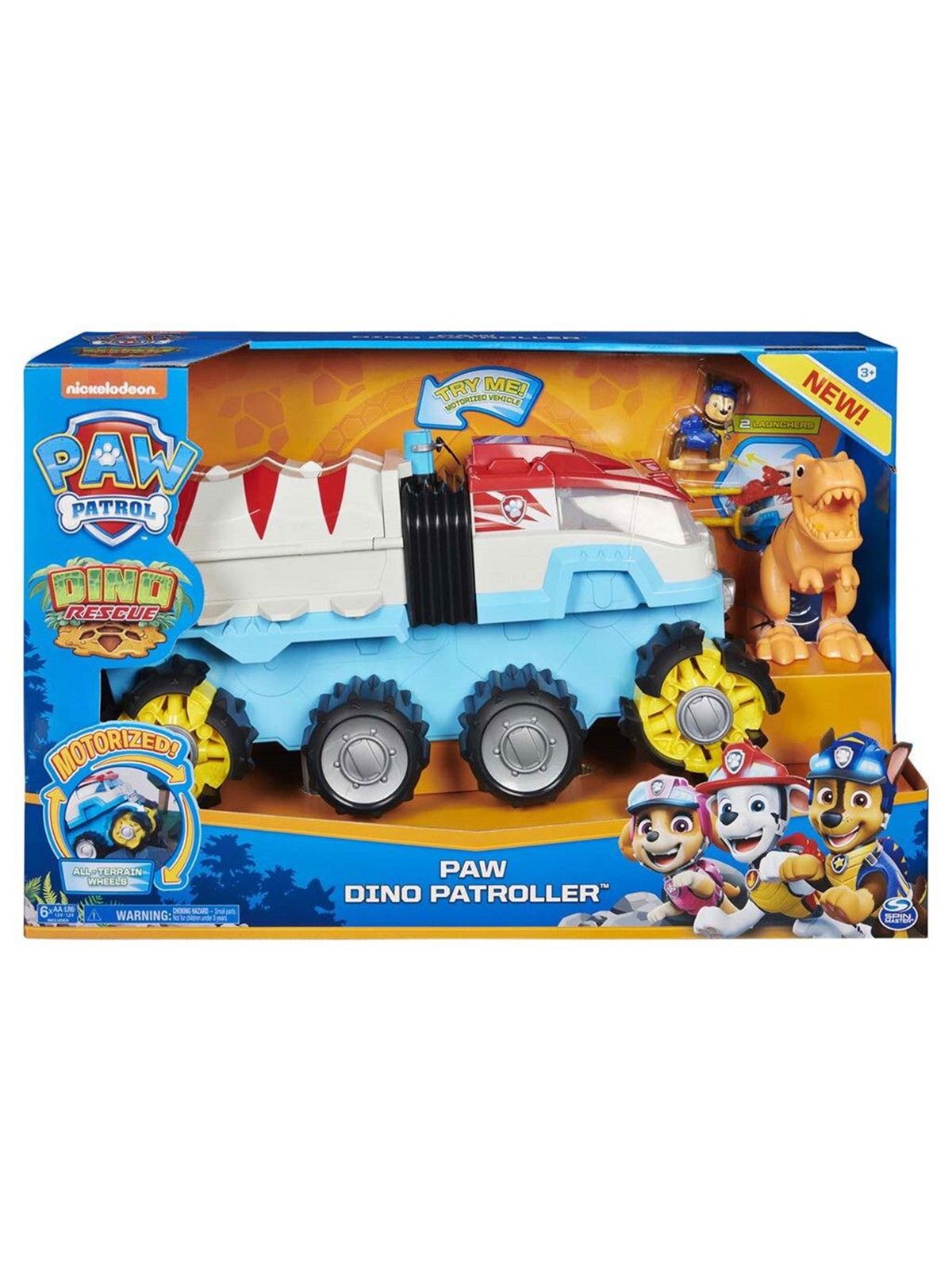 Paw Patrol Dino Patroller Team Vehicle - Figuren - 6058905