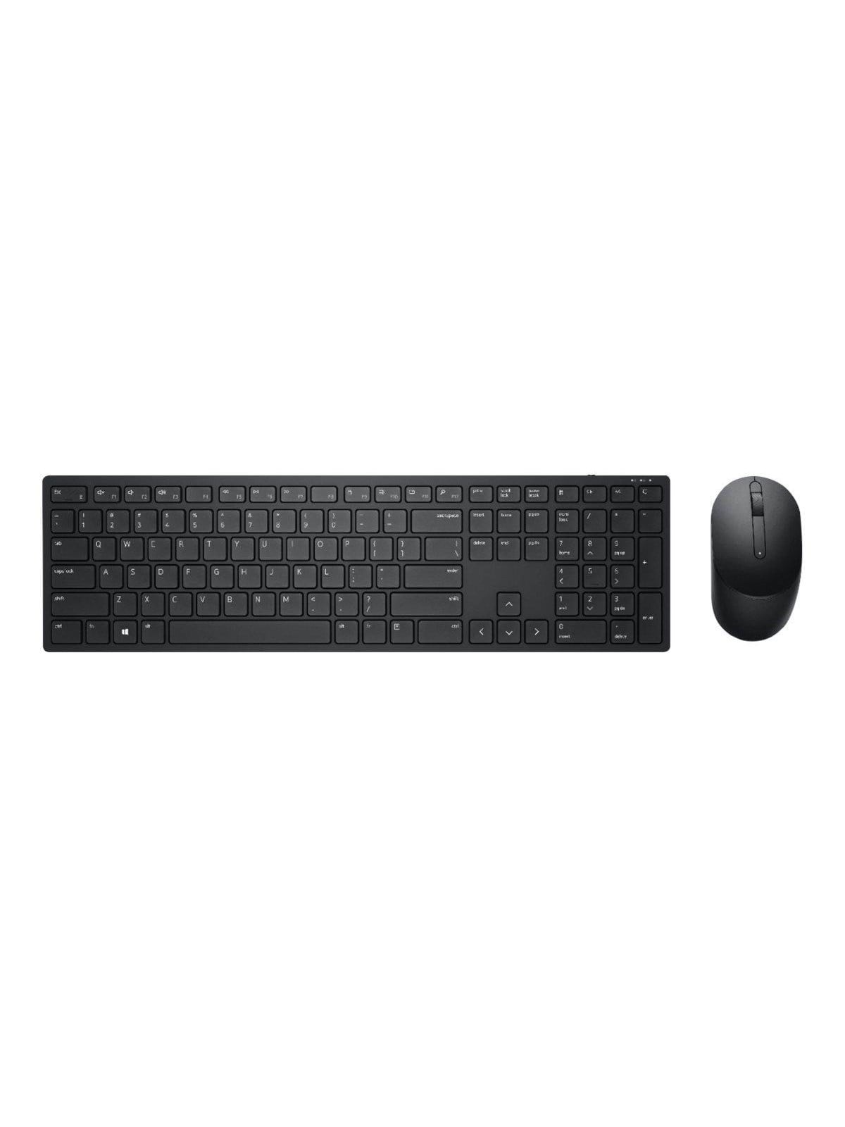 Dell Pro Wireless Keyboard And Mouse / 580-ajrc (US International) - Tastatur & Maus Set - Universal - Schwarz - Tastaturen