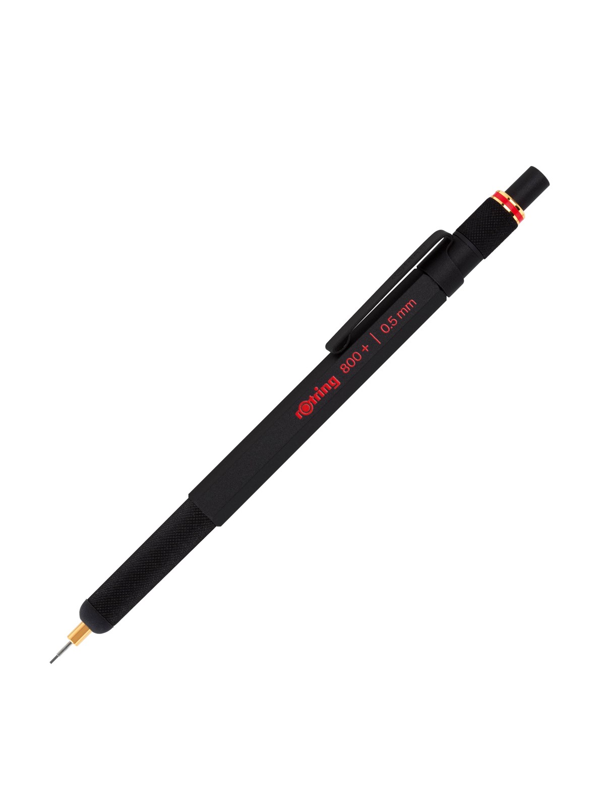 Rotring Rotring 800+ Druckbleistift Mit Stylus Für Touchscreen | 0,5mm | Schwarzer Schaft - Utensilien Zum Schreiben Und Zeichnen - 1900181