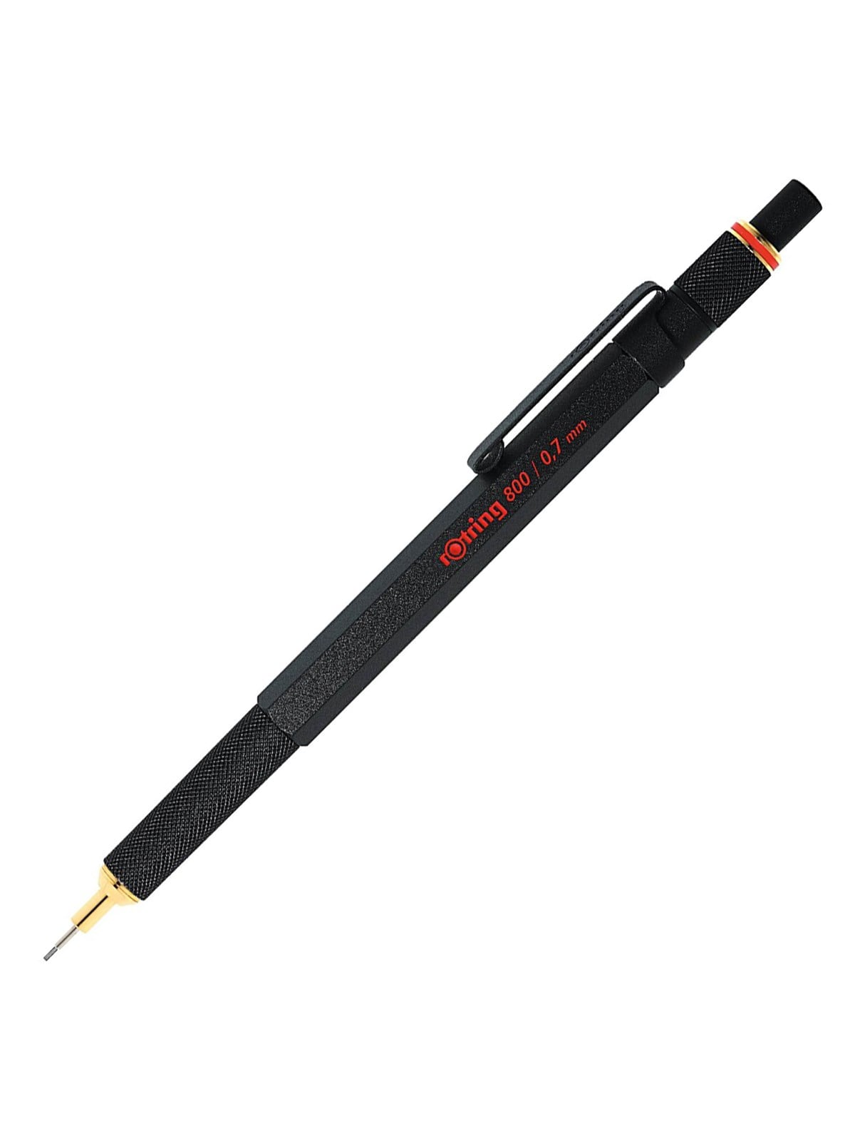 Rotring Rotring 800 Druckbleistift Mit Einzug | 0,7mm | Schwarz - Utensilien Zum Schreiben Und Zeichnen - 1904446