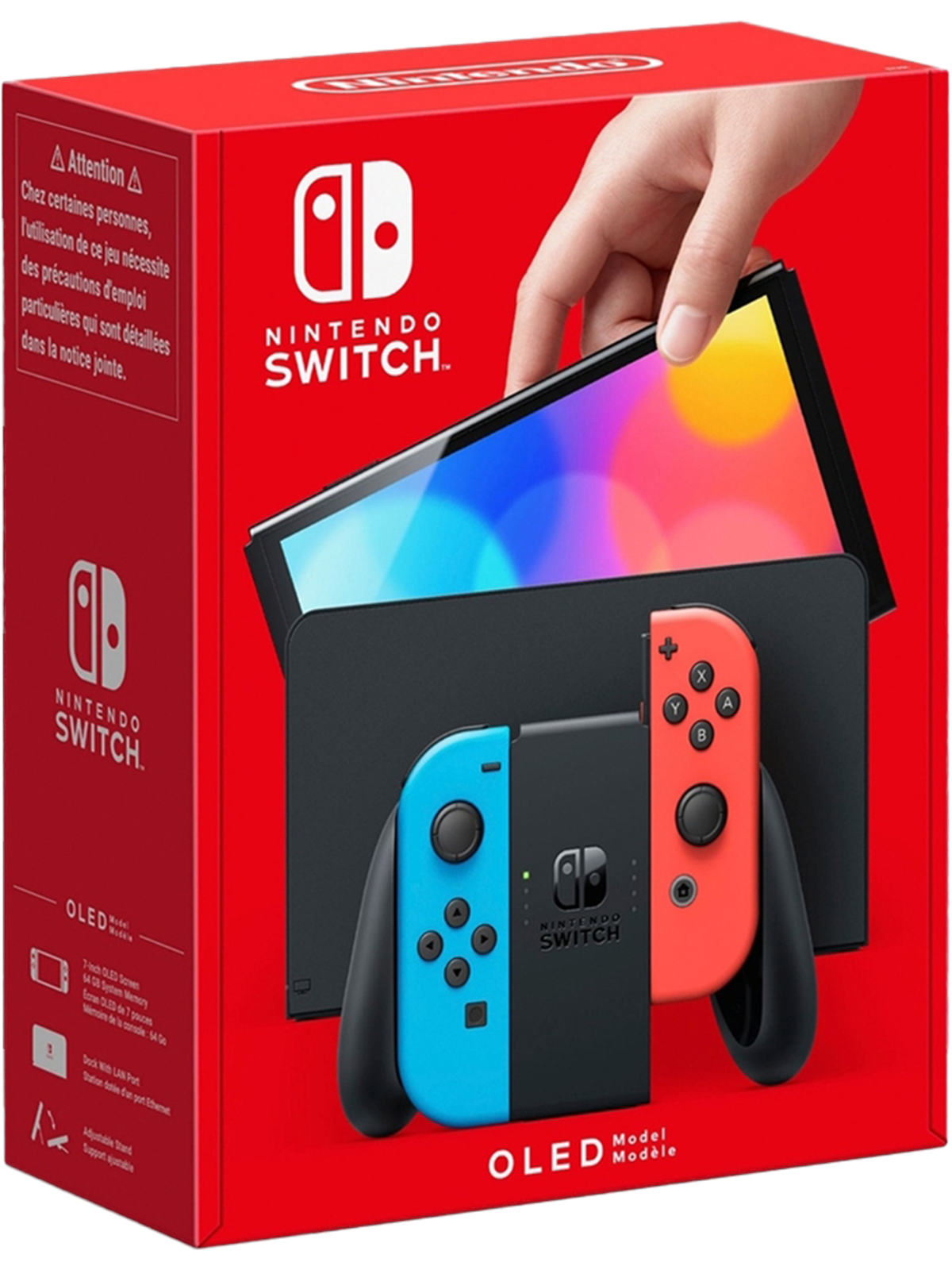 Nintendo Switch Oled Neon Blue/neon Red - Spielkonsolen - 0045496453442
