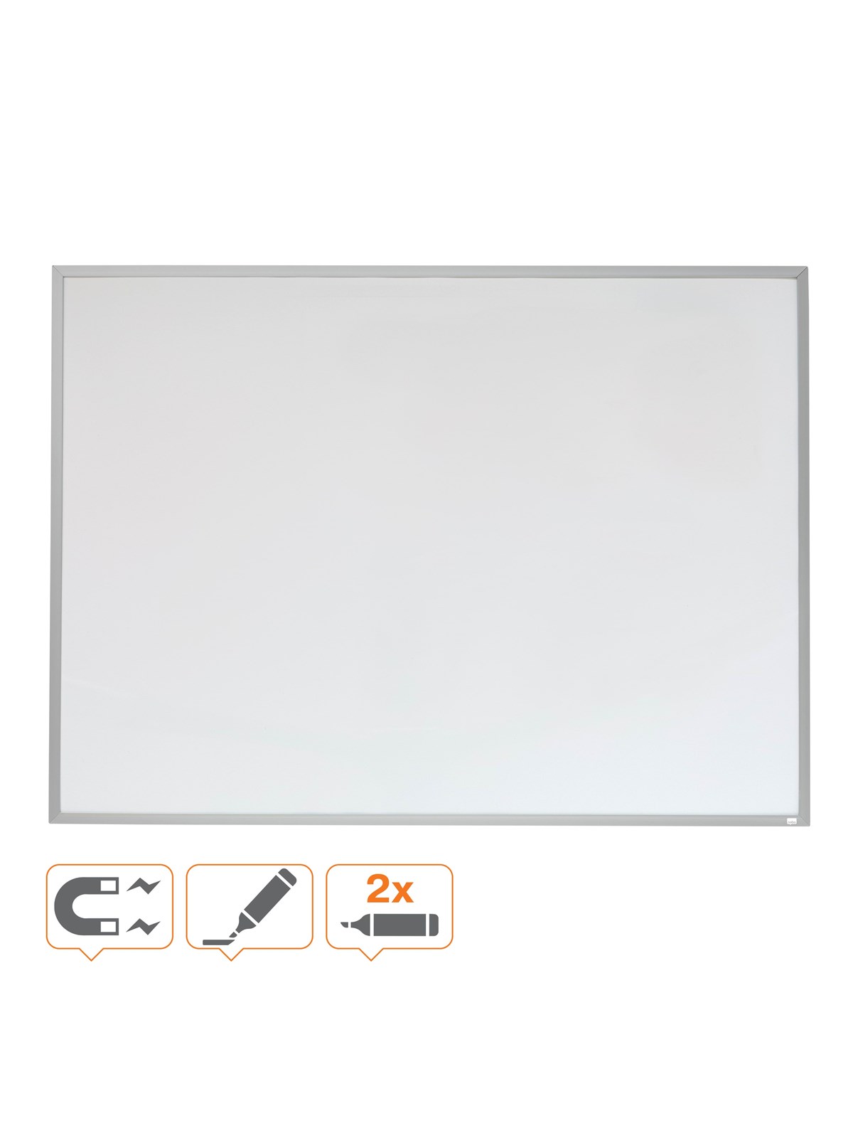 Nobo Whiteboard Aluminium Rahmen 58,5 x 43 cm - Konferenz Und Praesentation - 1903777