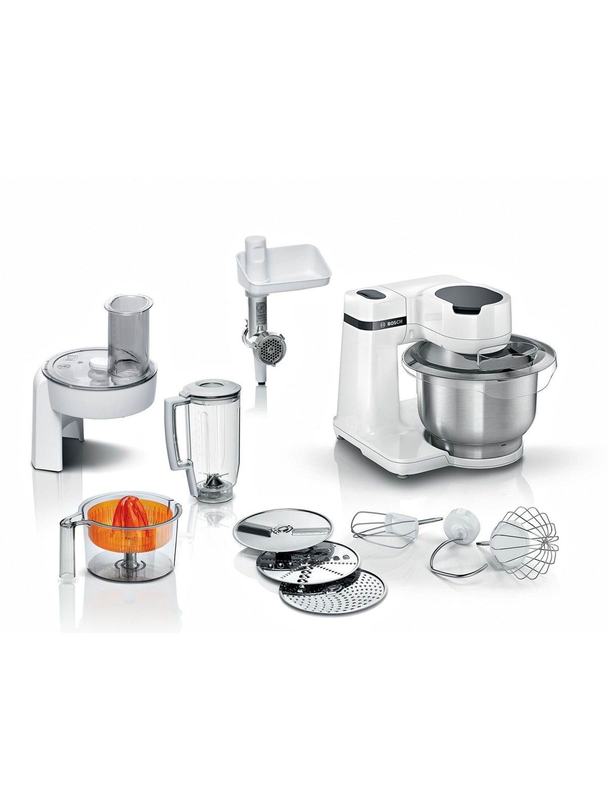 Bosch Küchenmaschine Mums2ew40 - White - Kuechenmaschinen