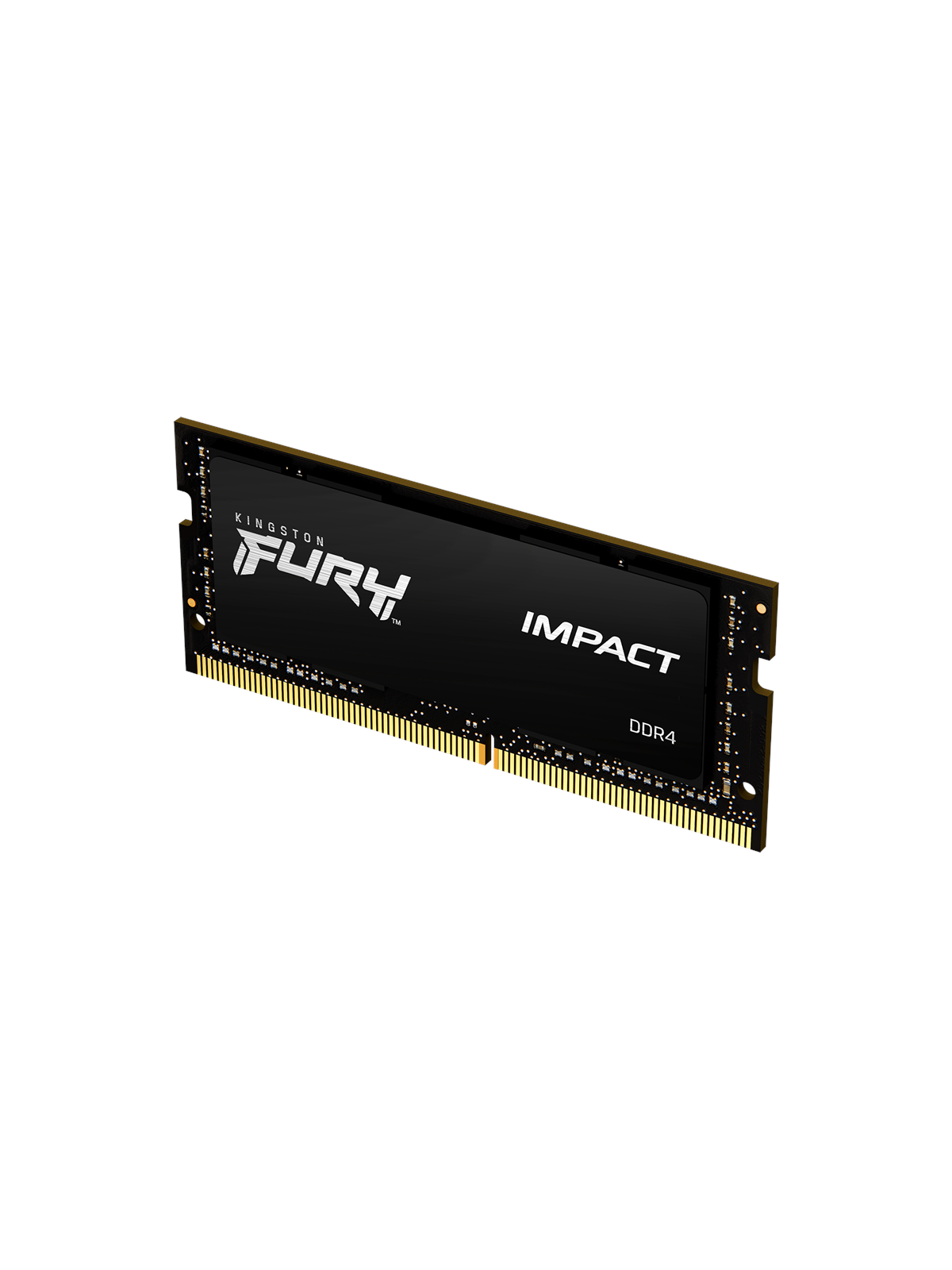 Kingston Fury Impact Ddr4-3200 - 16gb - Cl20 - Single Channel (1 Pcs) - Intel Xmp - Schwarz - Ram - Kf432s20ib/16