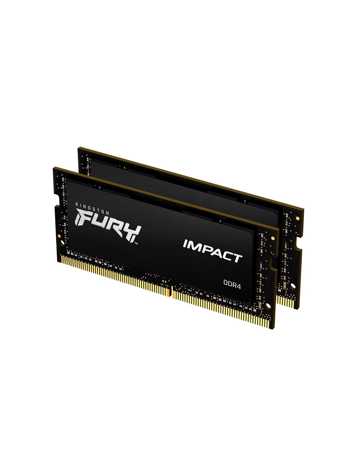 Kingston Fury Impact Ddr4-3200 - 64gb - Cl20 - Dual Channel (2 Pcs) - Intel Xmp - Schwarz - Ram - Kf432s20ibk2/64