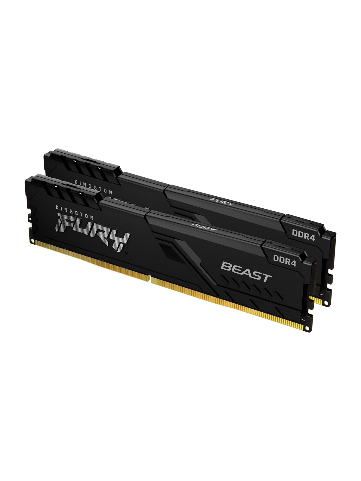 Kingston Fury Beast Ddr4-3600 - 32gb - Cl18 - Dual Channel (2 Pcs) - Intel Xmp - Schwarz - Ram - Kf436c18bbk2/32