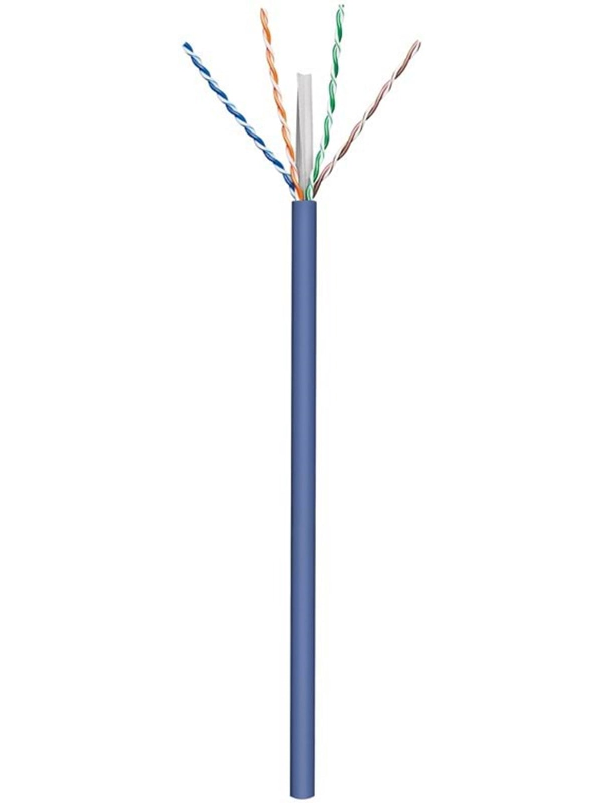Pro Cat 6a Network Cable U/utp Blue 305 m - CU Awg - Blau - 305 Meter - Netzwerk Kabel - 4040849960970