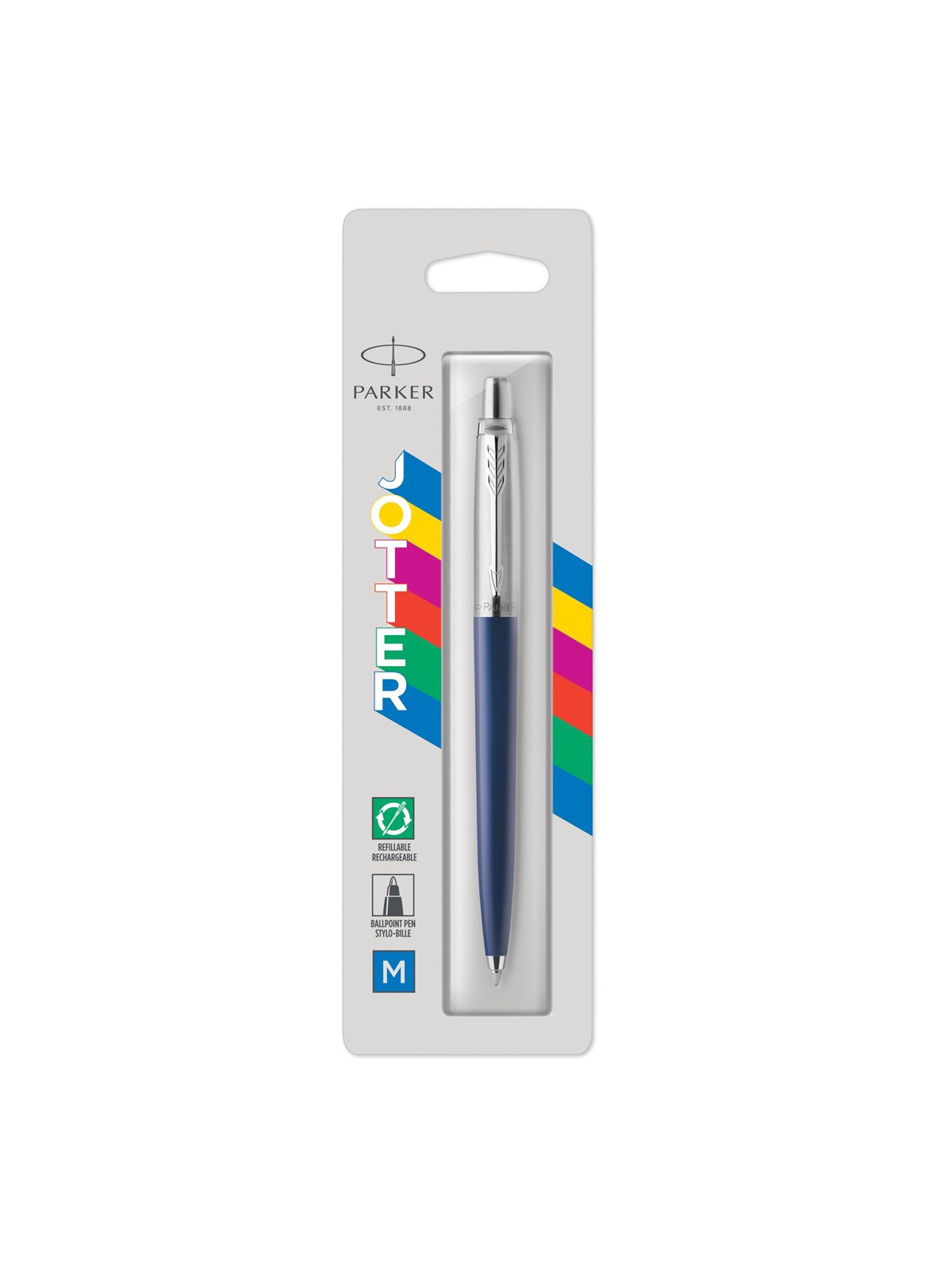 Parker Jotter Originals Ballpoint Pen | Navy Blue Finish | Medium Point | Blue Ink - Utensilien Zum Schreiben Und Zeichnen - 2123427
