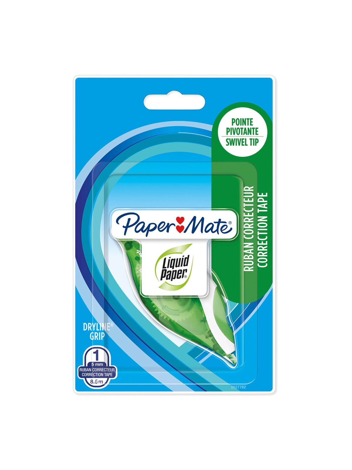 Paper Mate Liquid Paper Dryline Grip-korrekturband | Grün - Klebeband Und Kleber - 2027782