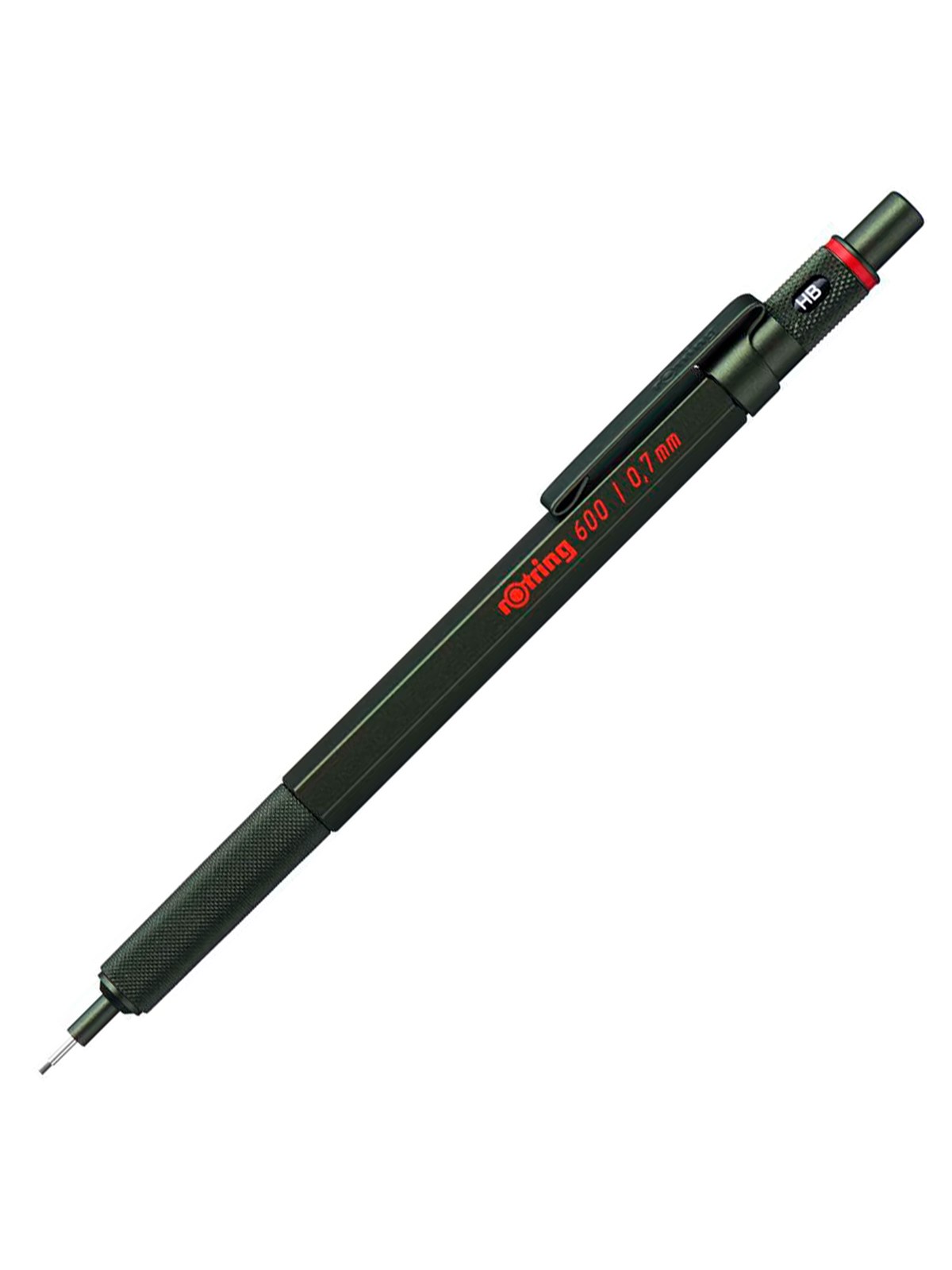 Rotring Rotring 600 Druckbleistift | 0,5mm | Grün | Ergonomisches Vollmetallgehäuse - Utensilien Zum Schreiben Und Zeichnen - 2114268