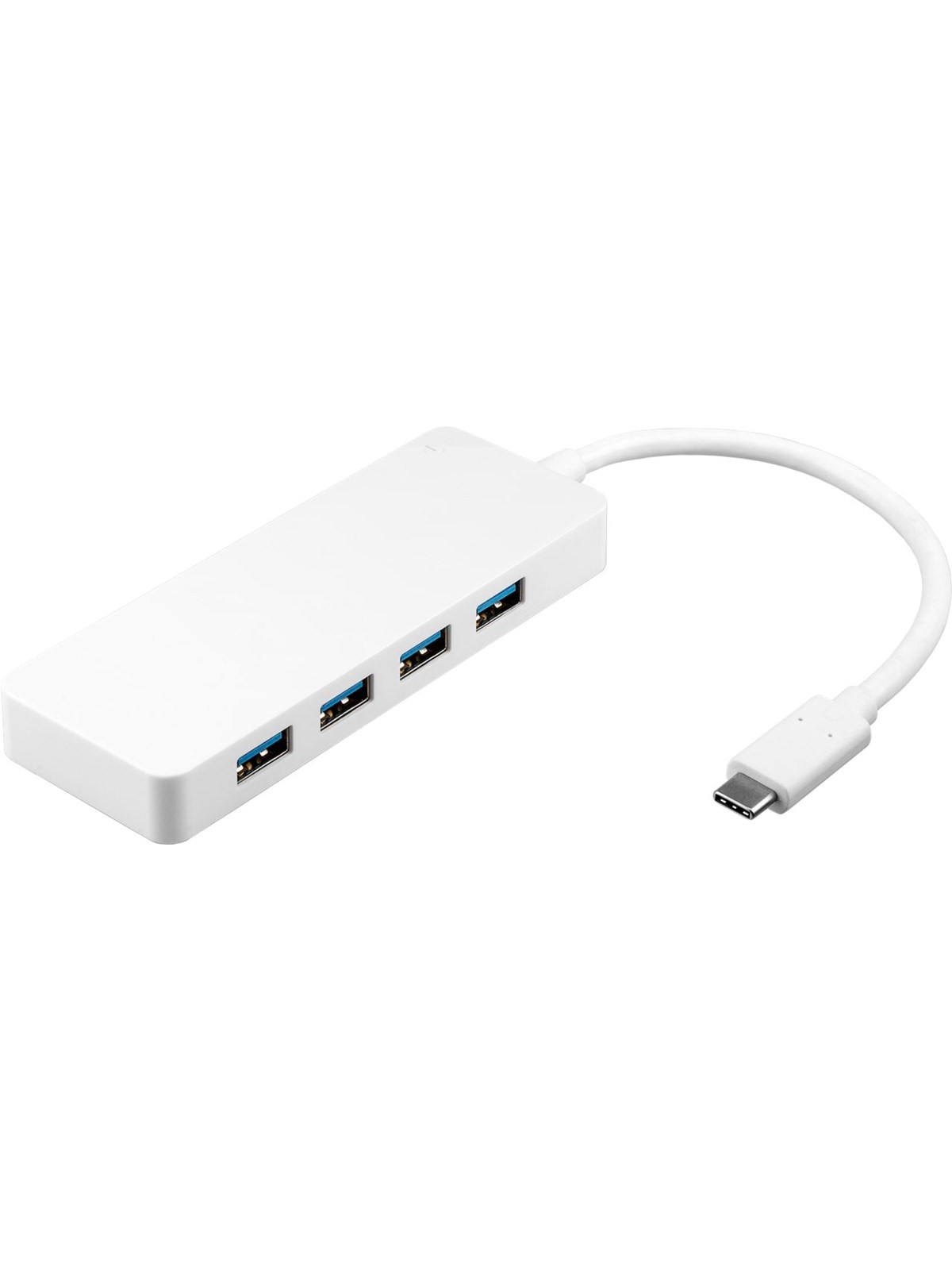 Pro 4x USB-C multiport adapter white - simultaneous USB-Hubs - USB 3.0 - 4 - Weiß