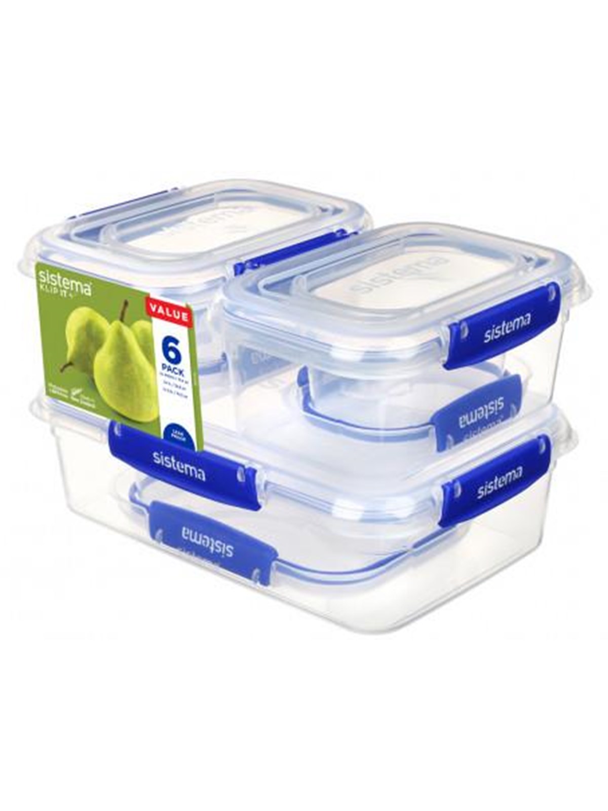 Sistema Essentials Klip It Plus 6 Pack - Kuechenzubehoer - 881766