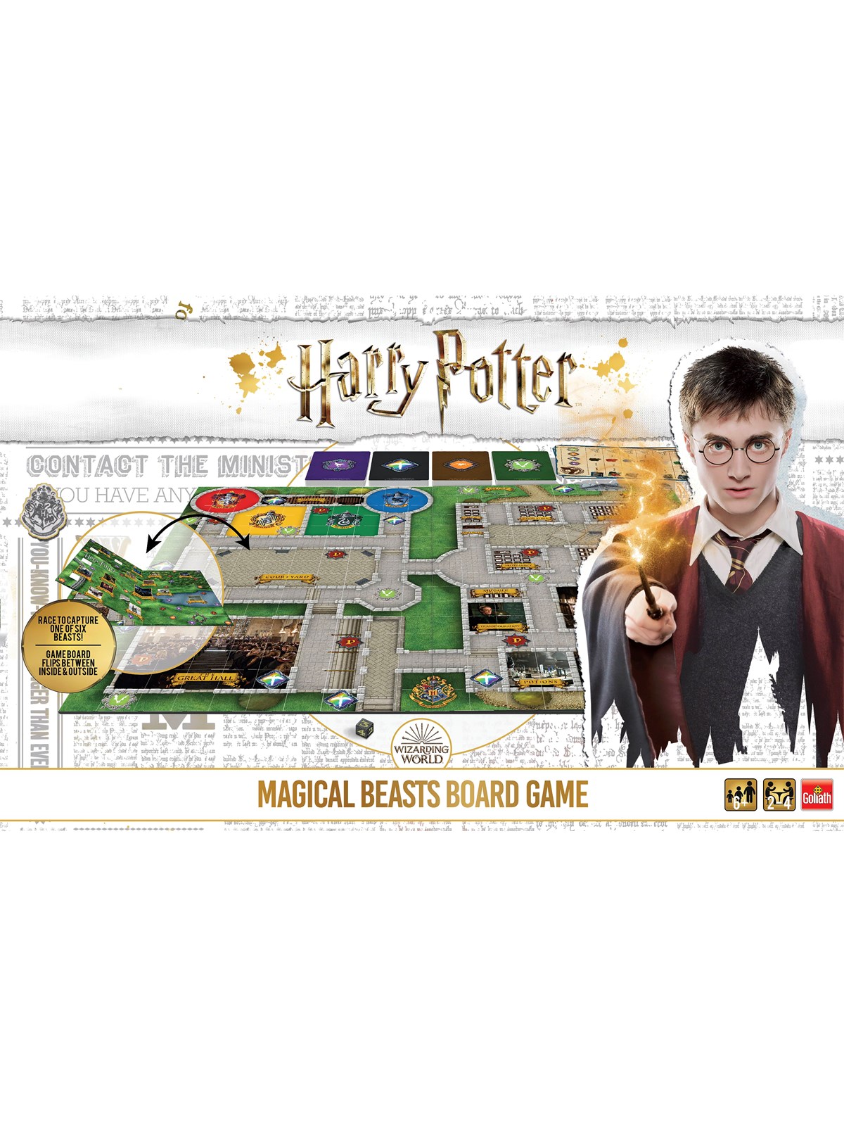 Harry Potter Magic Beasts Game - Brettspiele - 70071