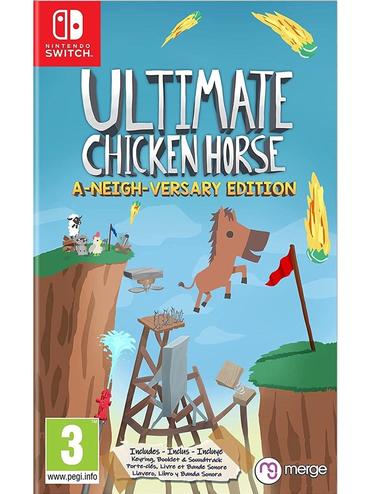 Ultimate Chicken Horse: A-neigh-versary Edition - Nintendo Switch - Platformer - Pegi 3 - Spiele - 5060264376636