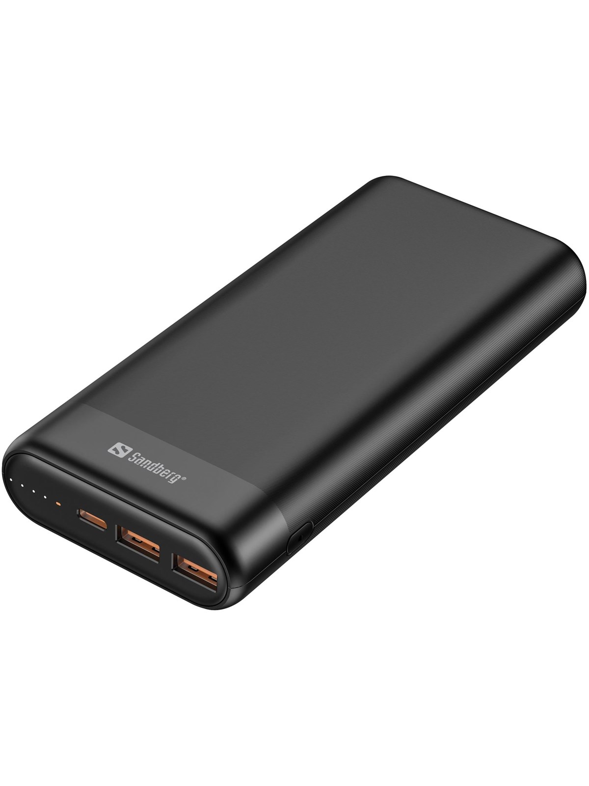 Sandberg Powerbank 20000 Pd65w+2xqc3.0 Powerbank (Akku) - Schwarz - 20000 Mah - Powerbank Akku - 420-62