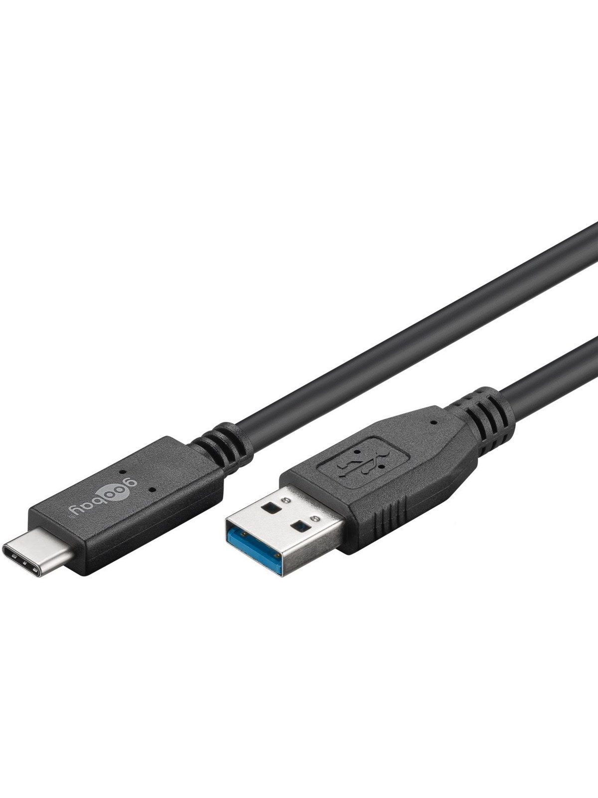 Pro Usb-a Usb-c - 0.5m - Usb 3.2 Gen 2 - Schwarz - Usb Kabel - Pusb3.2g2-ac-blk-0.5M
