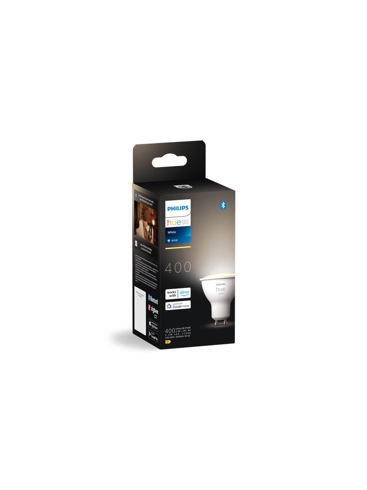 Philips Hue White Gu10 Spotlight - 1-pack - Smart Home - 929003666901