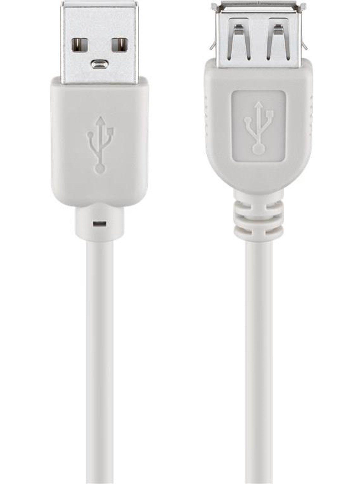 Pro Usb-a Usb-a - 1.8m - Grau - Usb Kabel - 4040849687150