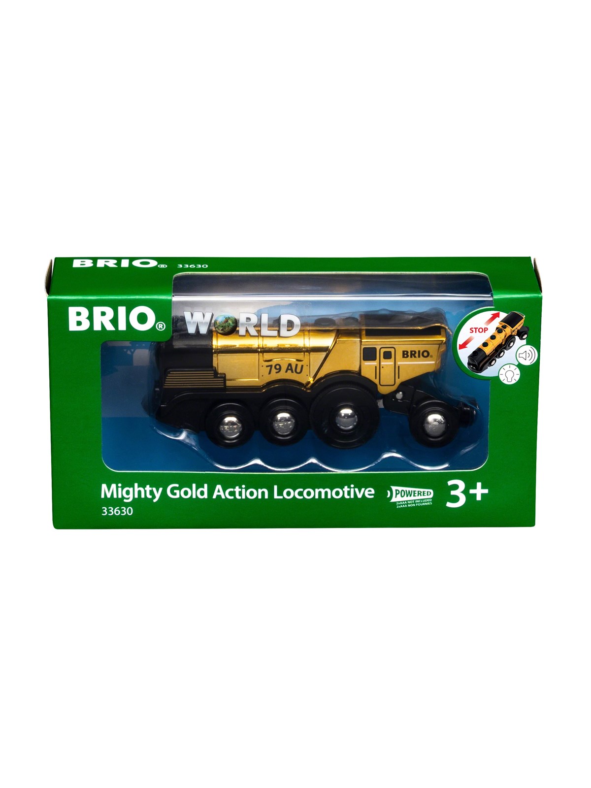 Brio Mighty Gold Action Locomotive - Brio Train - 33630
