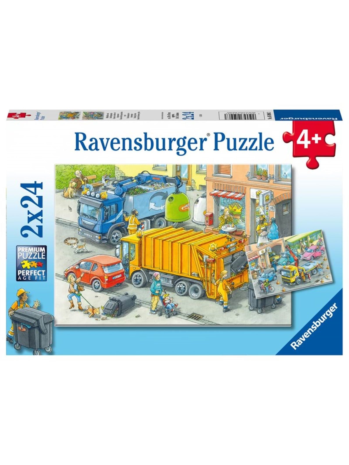 Ravensburger Working Trucks 2x24p - Puzzle - 10105096