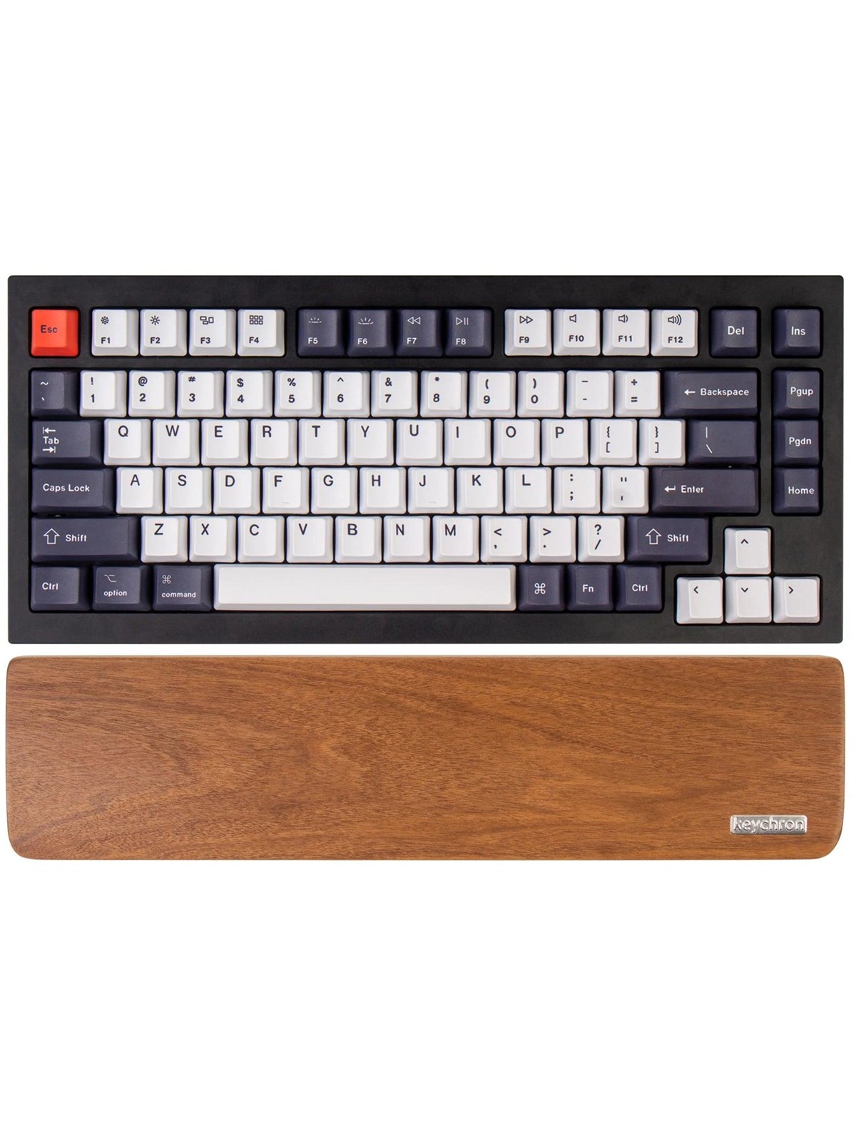 Keychron Walnut Wood Palmrest For Q1 / Q1 Pro / Q2 / Q2 Pro / V2 - Handgelenkstütze - Braun - Tastaturen - X002wfqidf