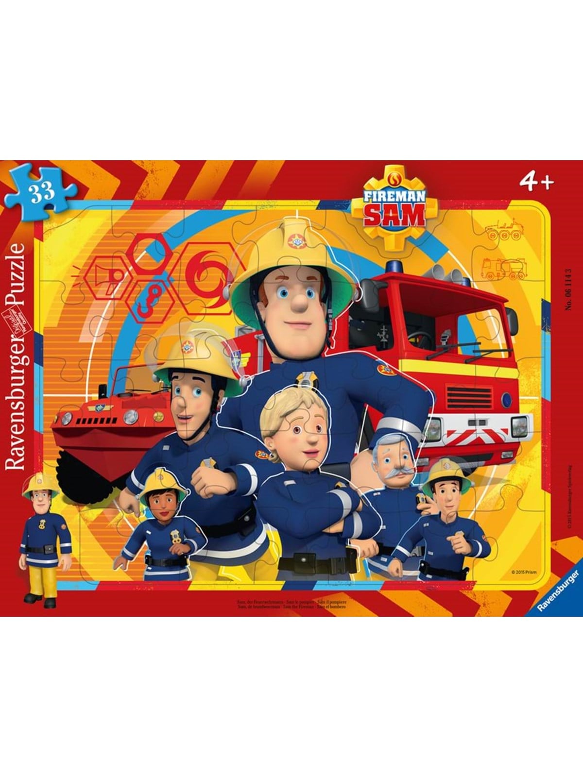 Ravensburger Fireman Sam 30-48p - Puzzle - 10106114