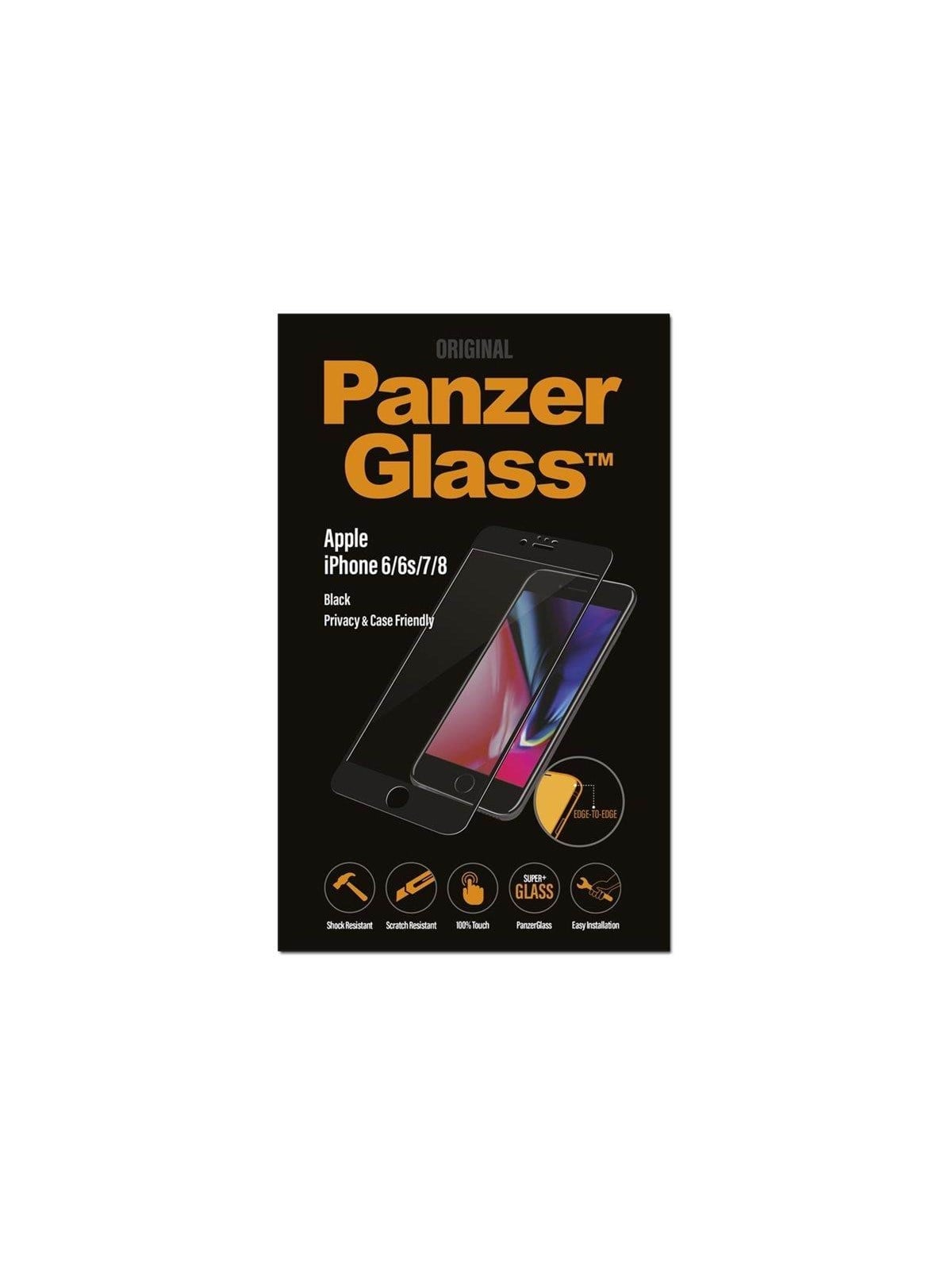 Panzerglass Privacy Screen Protector Apple Iphone SE (2020/2022) | 8 | 7 | 6 | 6s | Edge-to-edge - Handys Schutzfolie - Panzerp2679
