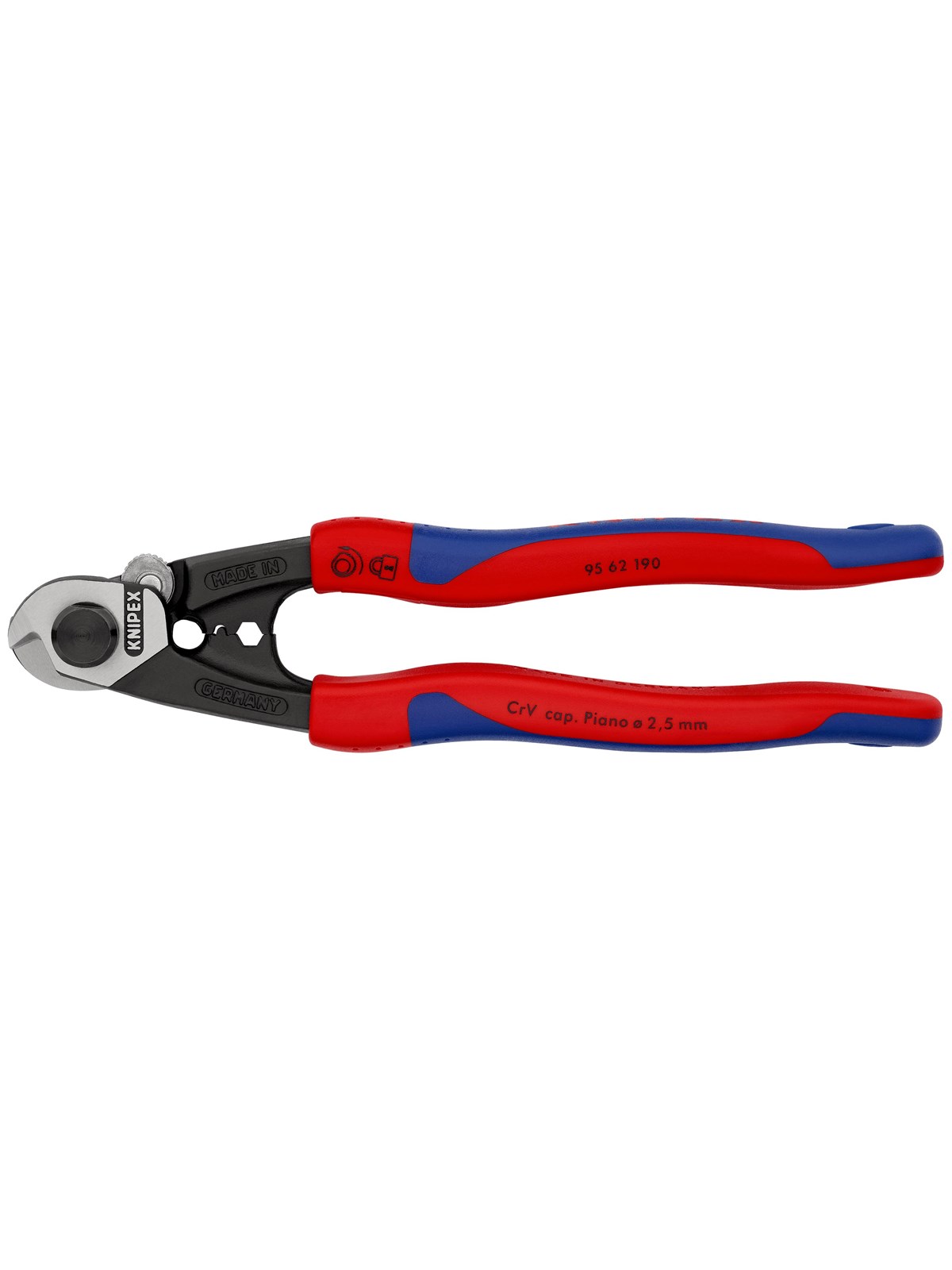Knipex Drahtseilscheren, Geschmiedet - Haus Garten - 95 62 190