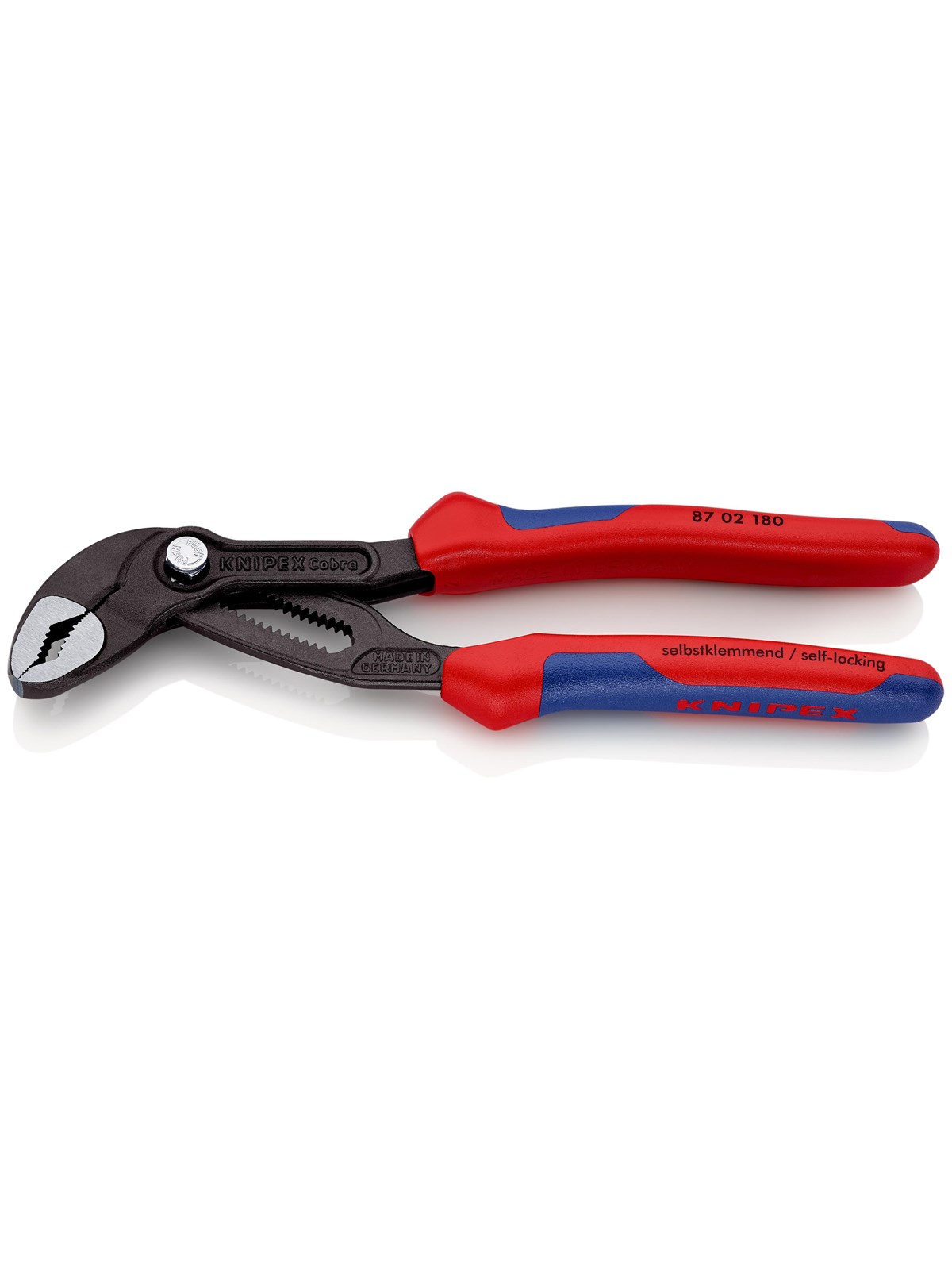 Knipex Cobra , Hightech-wasserpumpenzangen - Werkzeuge Fuer Sanitaerarbeiten - 87 02 180 SB