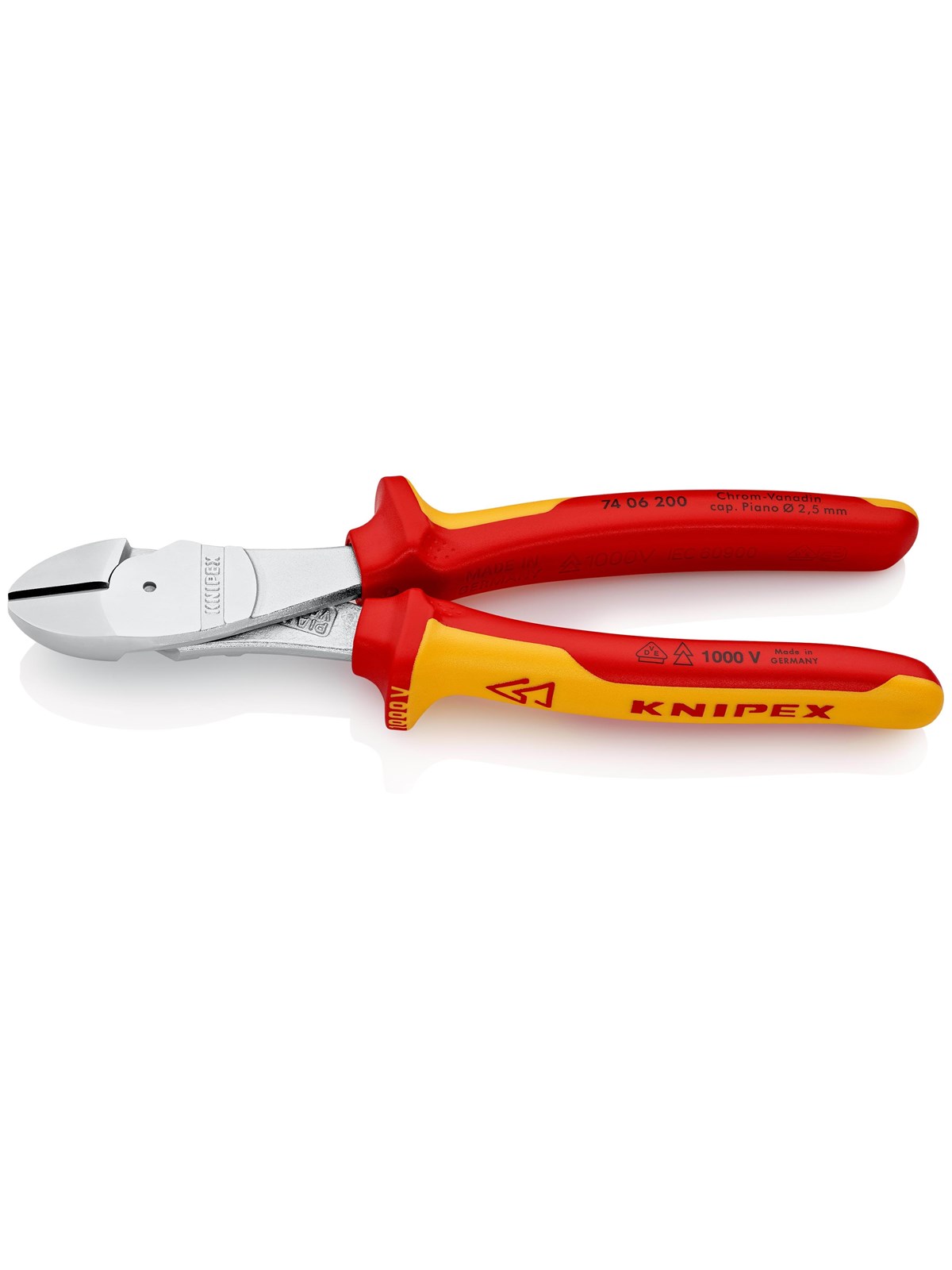 Knipex Kraft-seitenschneider - Handwerkzeuge - 74 06 200 SB