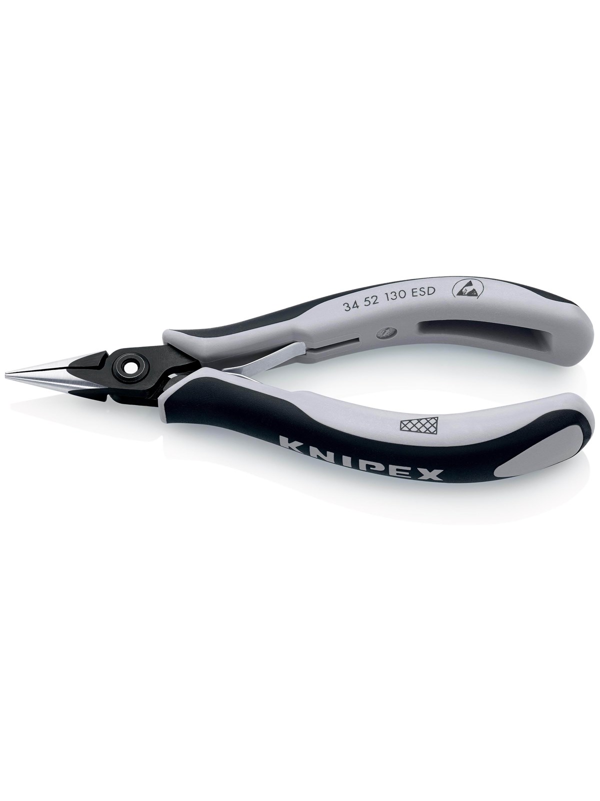 Knipex Präzisions-elektronik-greifzangen Esd - Handwerkzeuge - 34 52 130 Esd