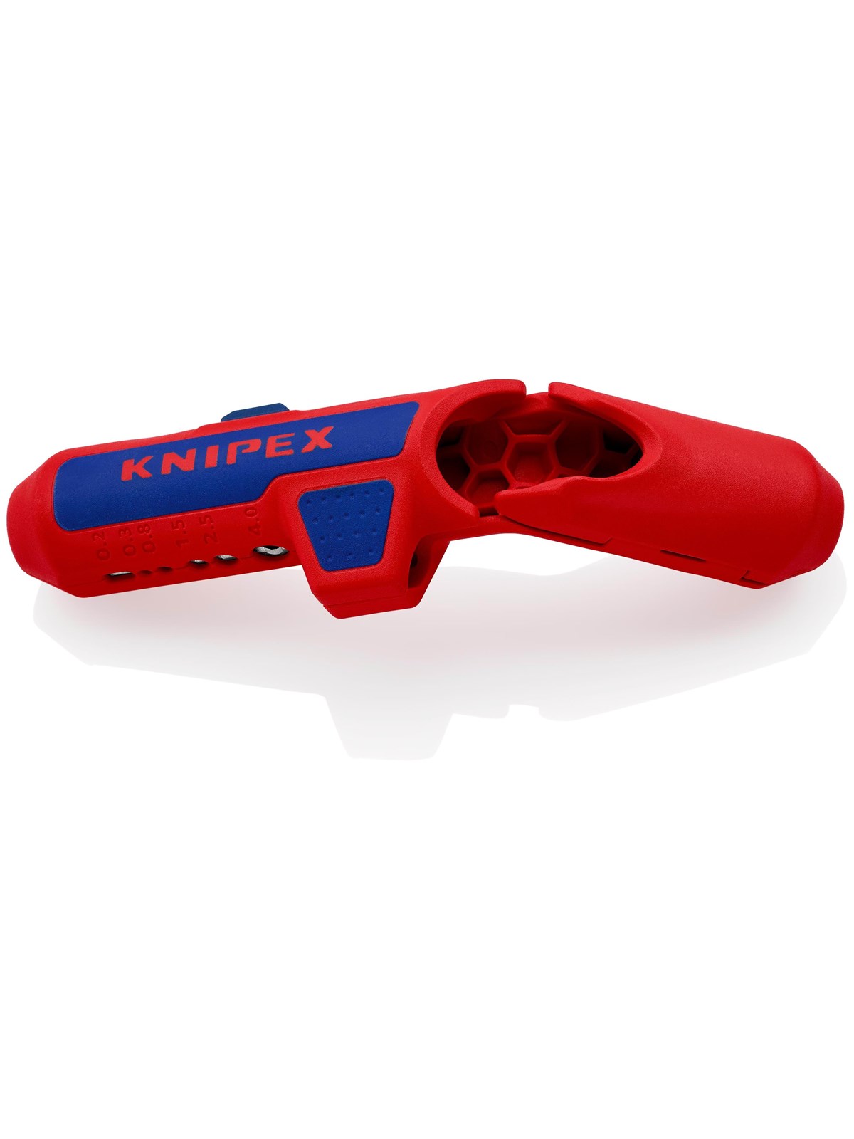 Knipex Ergostrip , Universal-abmantelungswerkzeug - Netzwerkzubehoer - 16 95 01 SB