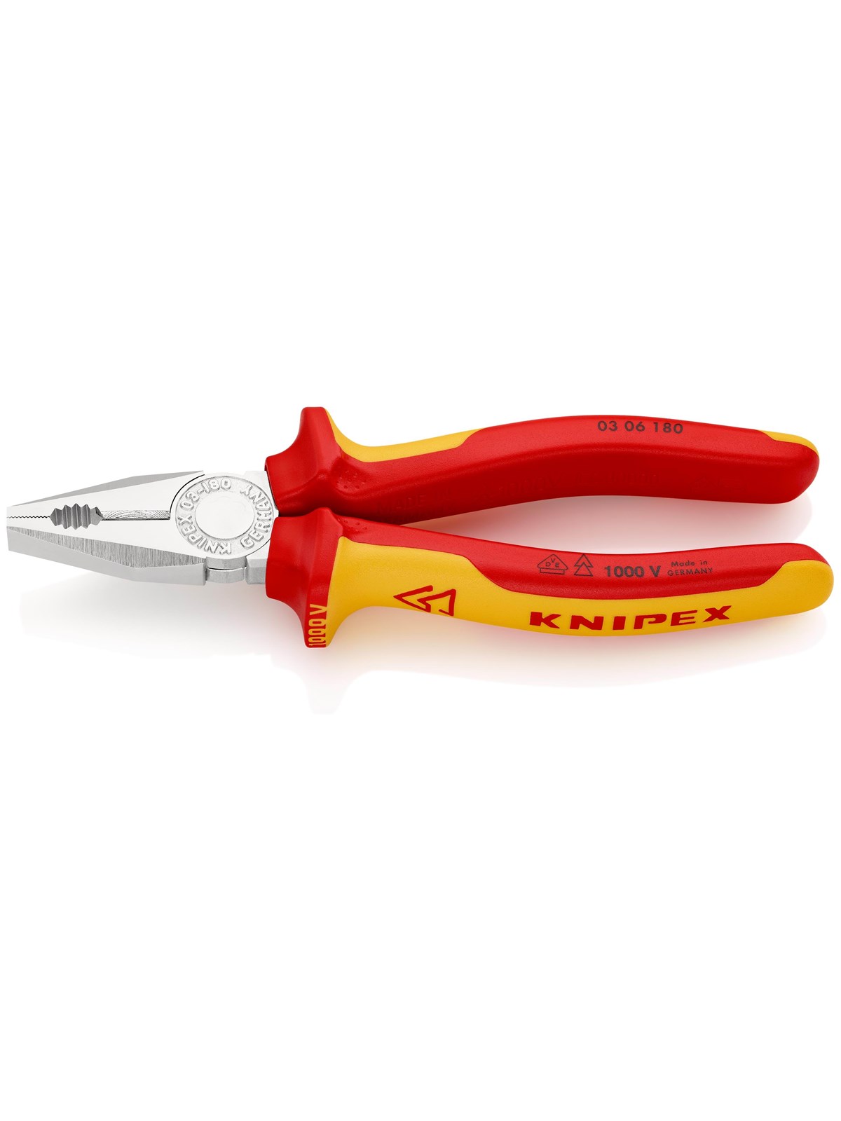 Knipex Kombizangen - Haus Garten - 03 06 180 SB