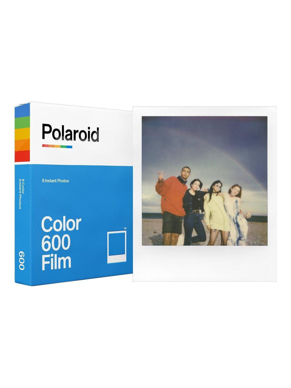 Polaroid Color Film 600 Type (8 Exposures) - White Frame - Photo Film - 006002