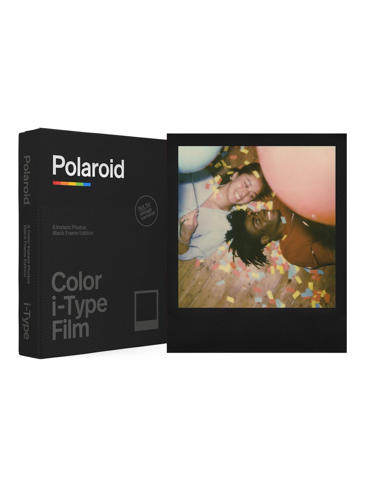 Polaroid Color Film I-type (8 Exposures) - Black Frame - Photo Film - 006019