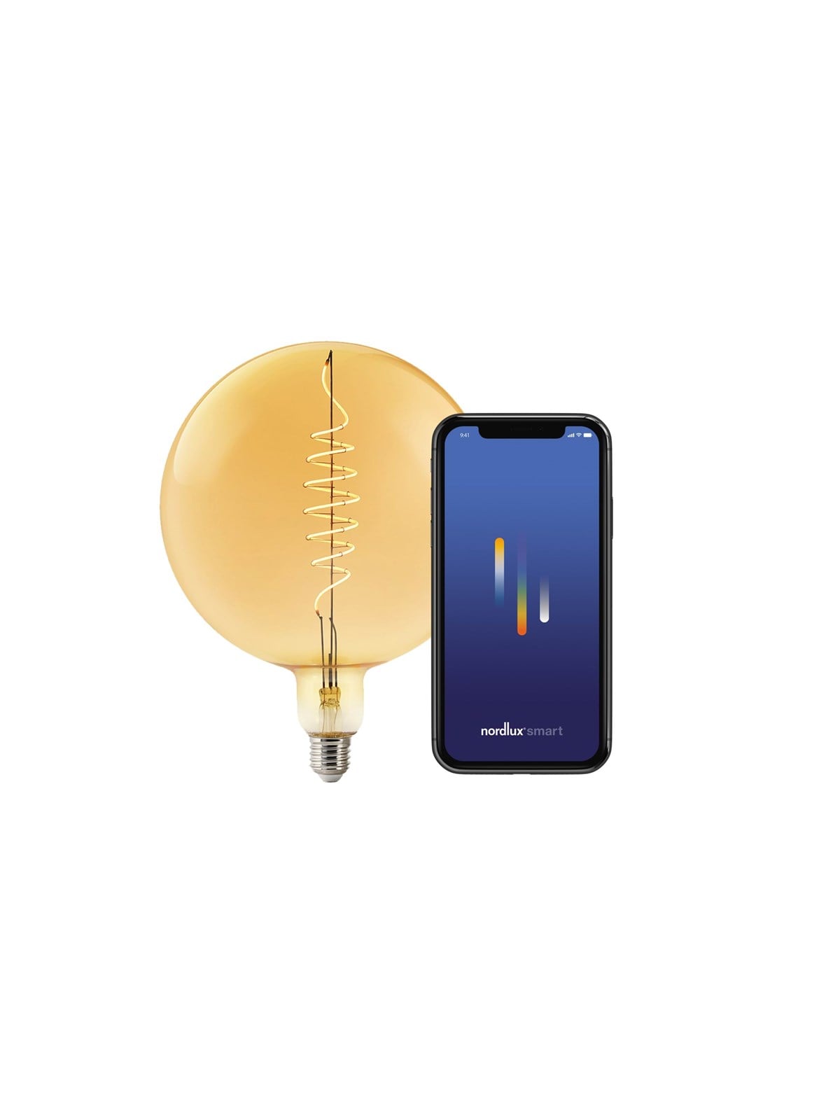 Nordlux Smart E27 G200 Deco Leuchtmittel Bernstein - Smart Home - 2170122747